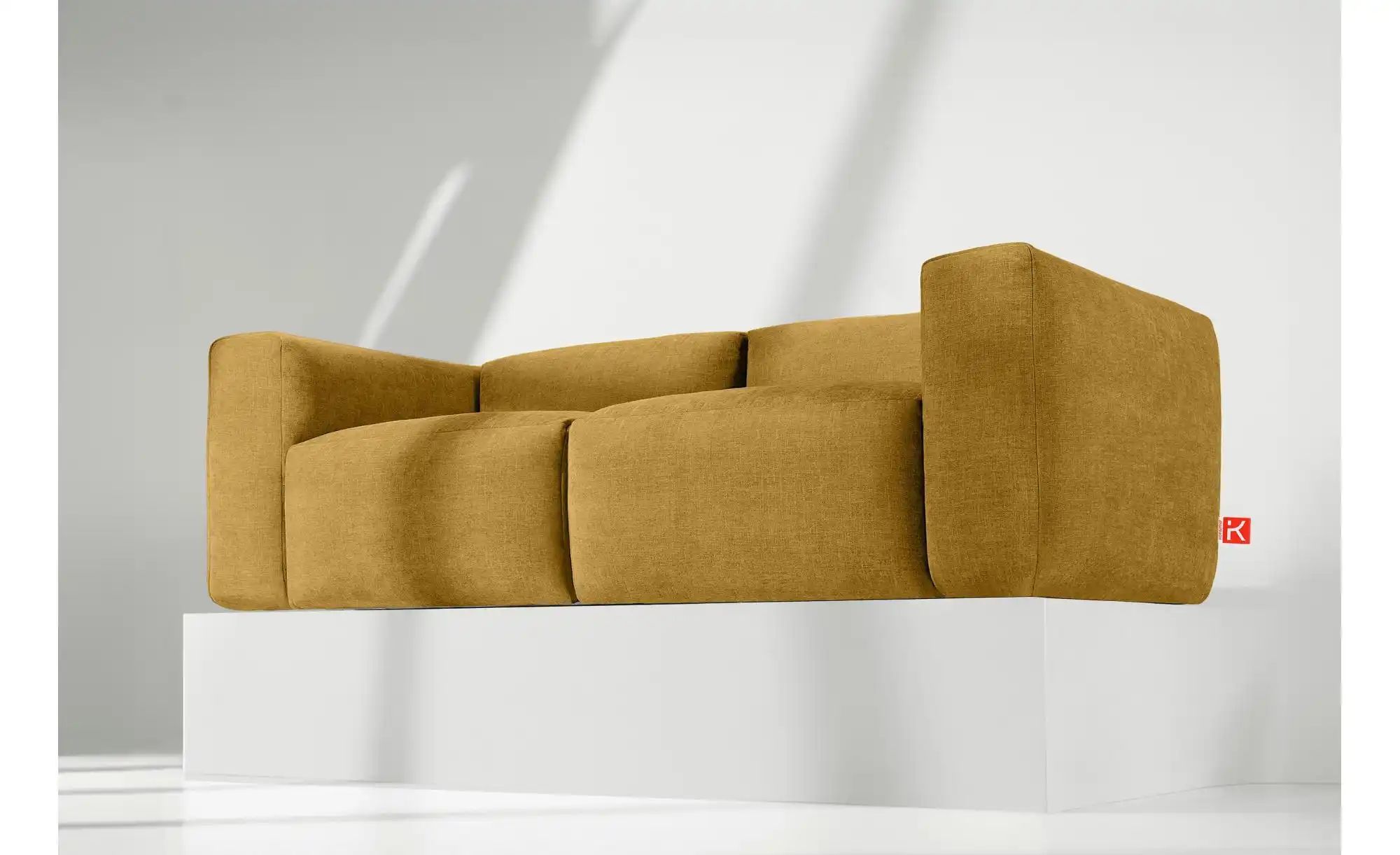 Thumbnail - KONSIMO Einzelsofa Buffo ¦ gelb ¦ Maße (cm): B: 250 H: 73 Polstermöbel > Sofas > Einzelsofas - Höffner