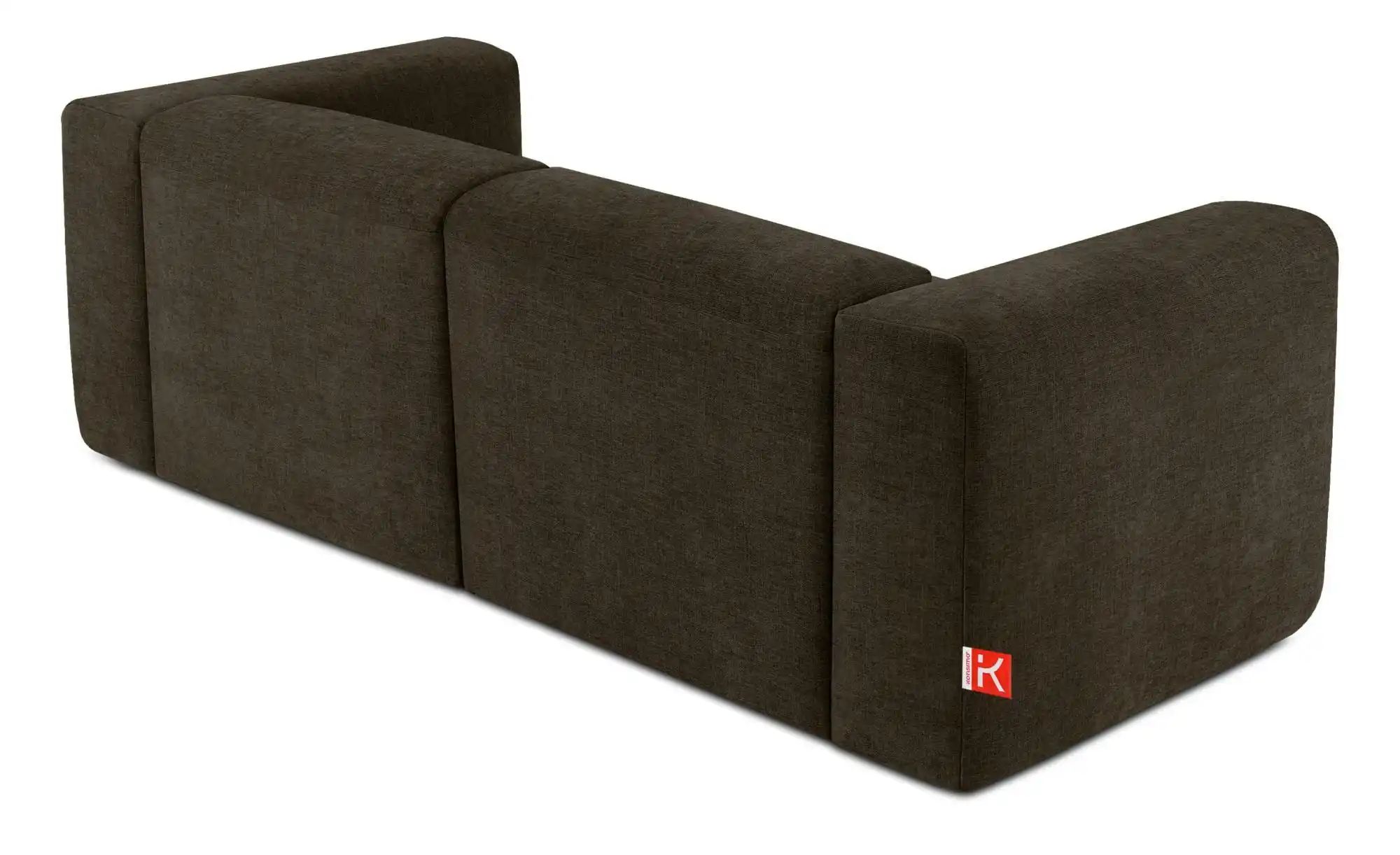 KONSIMO Einzelsofa  Buffo ¦ braun ¦ Maße (cm): B: 250 H: 73 Polstermöbel > günstig online kaufen