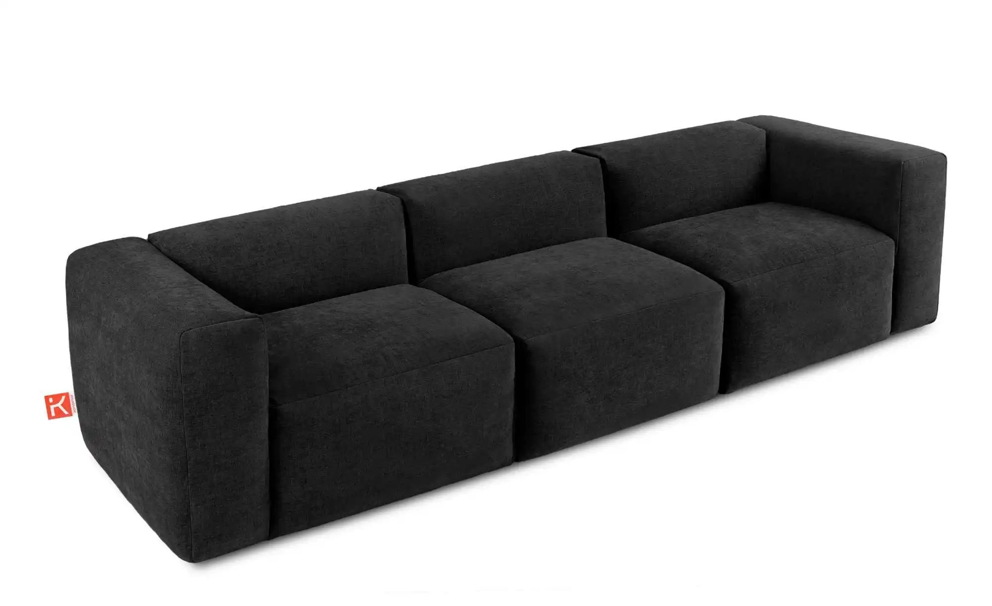 KONSIMO Einzelsofa  Buffo ¦ grau ¦ Maße (cm): B: 290 H: 73 Polstermöbel > S günstig online kaufen