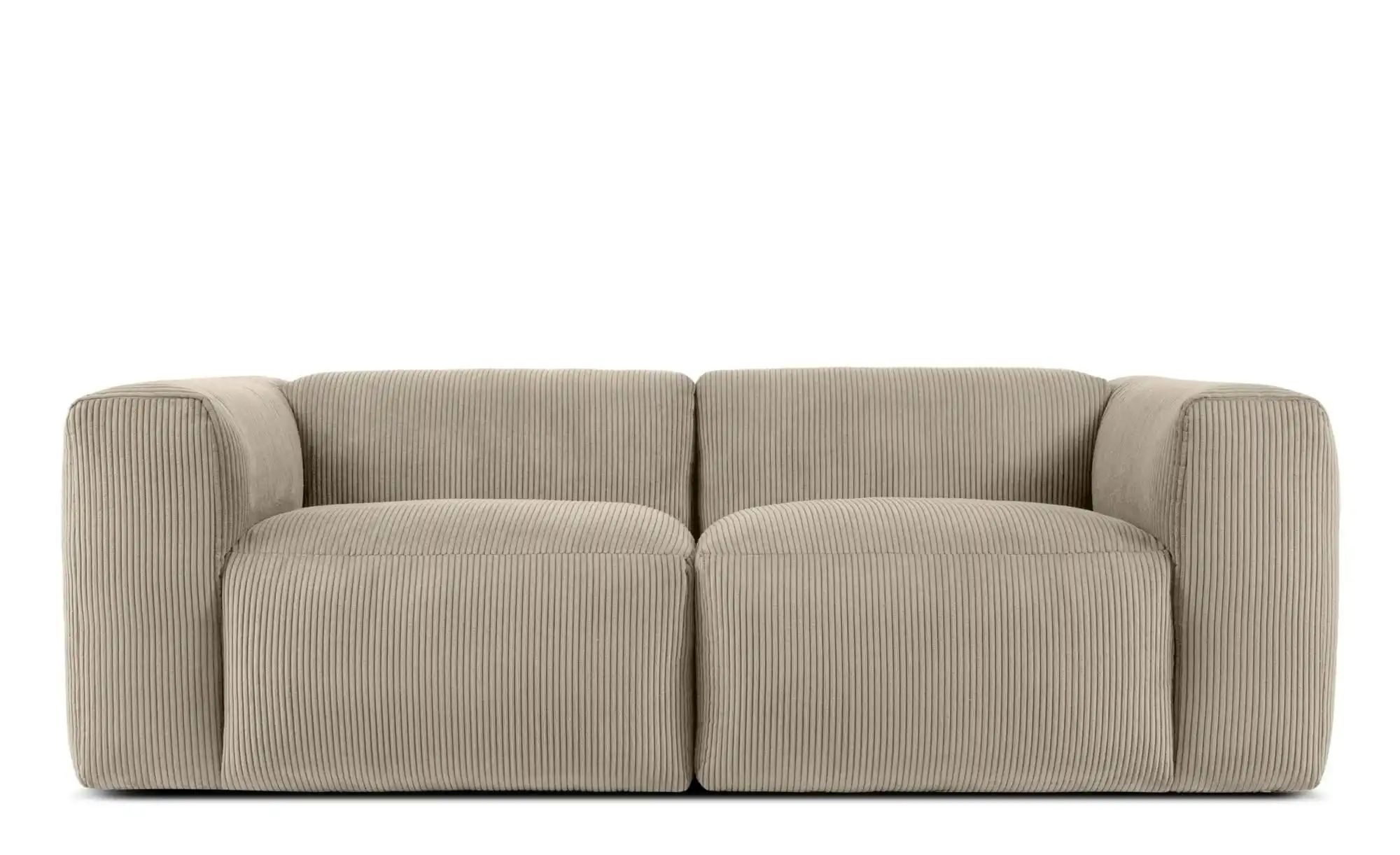 KONSIMO Einzelsofa  Buffo ¦ beige ¦ Maße (cm): B: 210 H: 73 Polstermöbel > günstig online kaufen