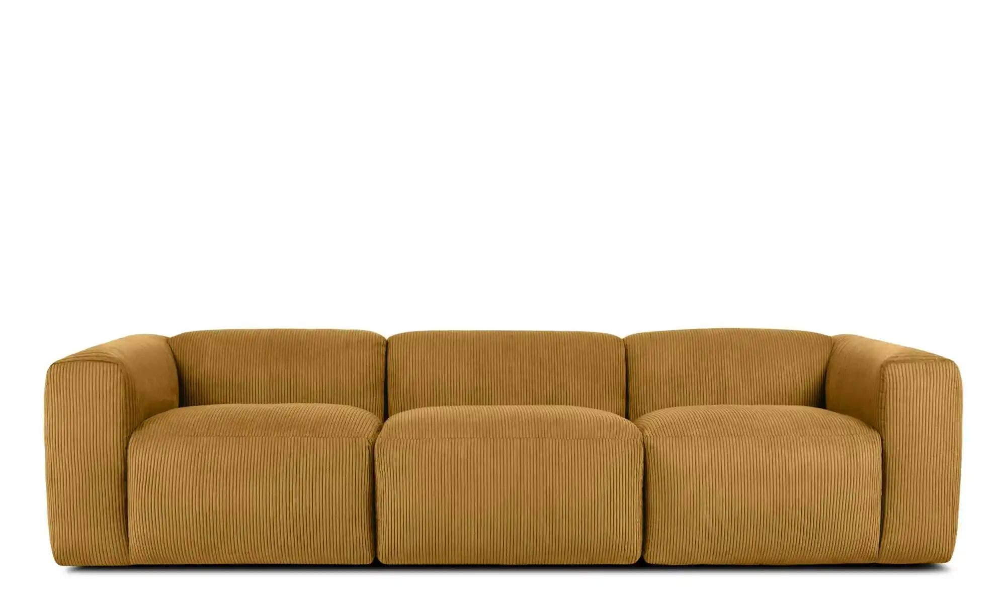 KONSIMO Einzelsofa  Buffo ¦ gelb ¦ Maße (cm): B: 290 H: 73 Polstermöbel > S günstig online kaufen