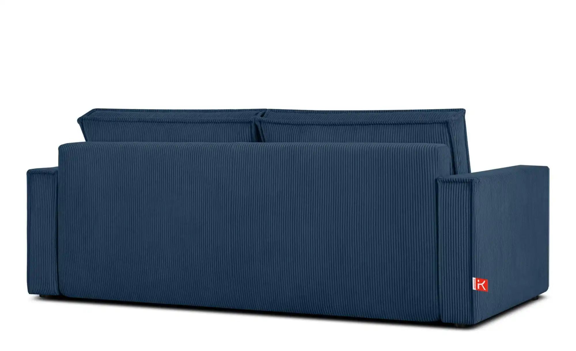 KONSIMO Einzelsofa  Napi ¦ blau ¦ Maße (cm): B: 244 H: 89 Polstermöbel > So günstig online kaufen