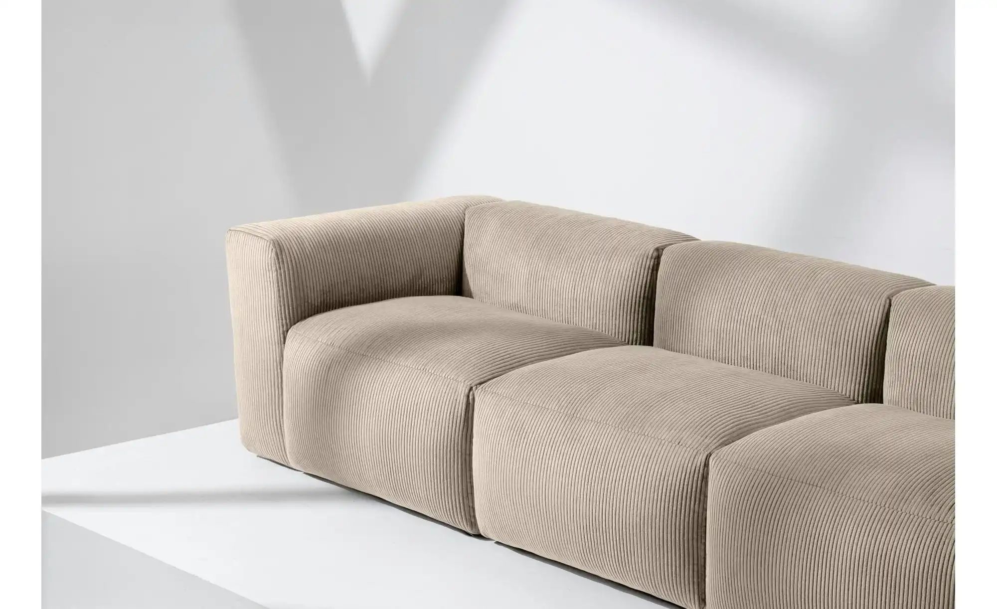 KONSIMO Einzelsofa  Buffo ¦ beige ¦ Maße (cm): B: 290 H: 73 Polstermöbel > günstig online kaufen