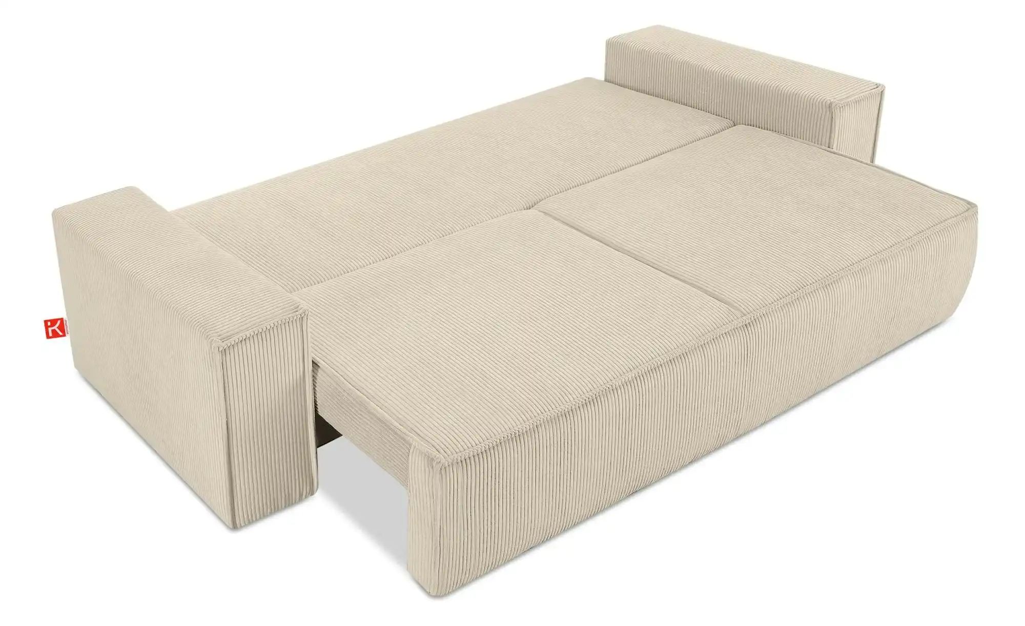 KONSIMO Einzelsofa  Napi ¦ creme ¦ Maße (cm): B: 244 H: 89 Polstermöbel > S günstig online kaufen