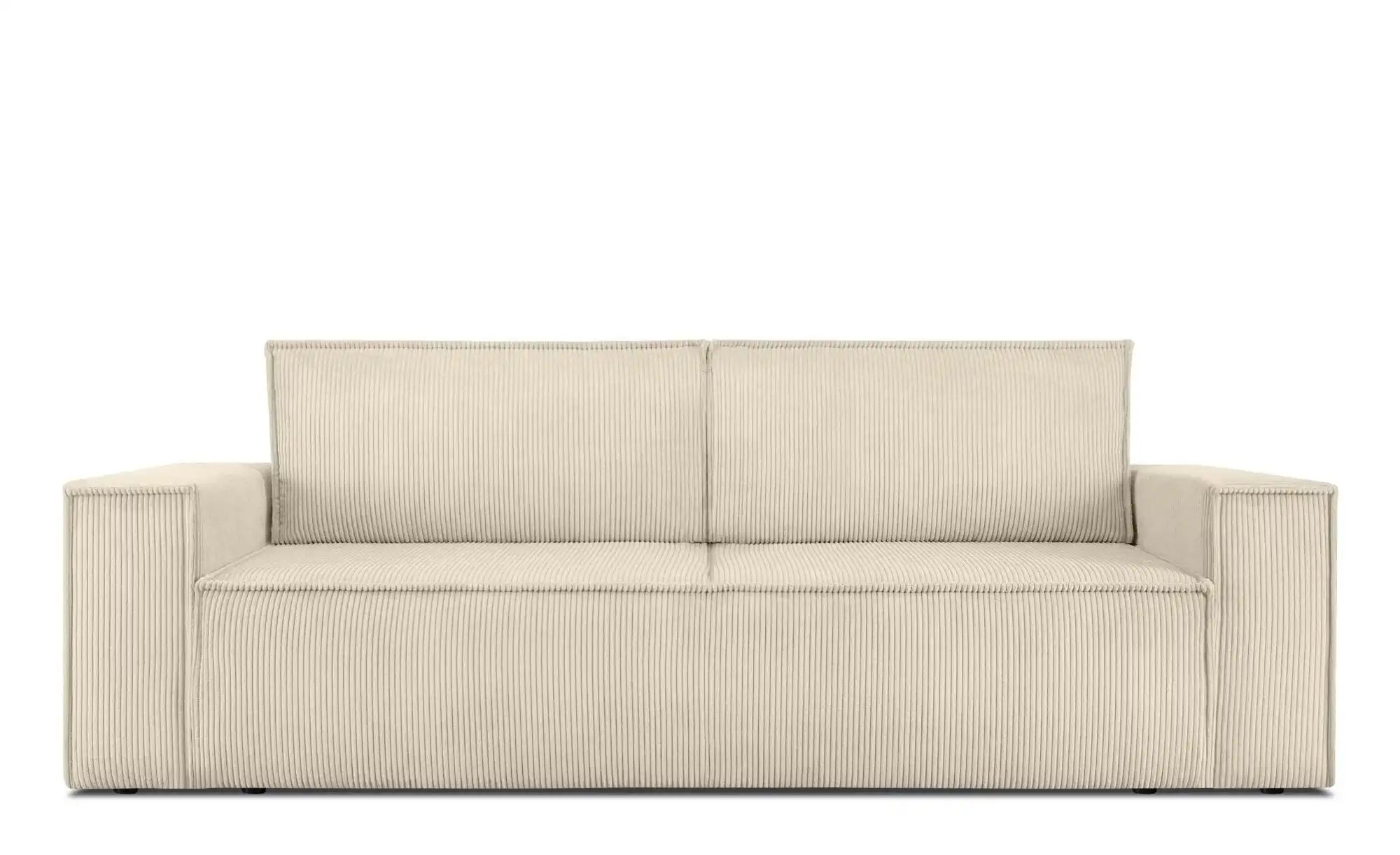 KONSIMO Einzelsofa  Napi ¦ creme ¦ Maße (cm): B: 244 H: 89 Polstermöbel > S günstig online kaufen