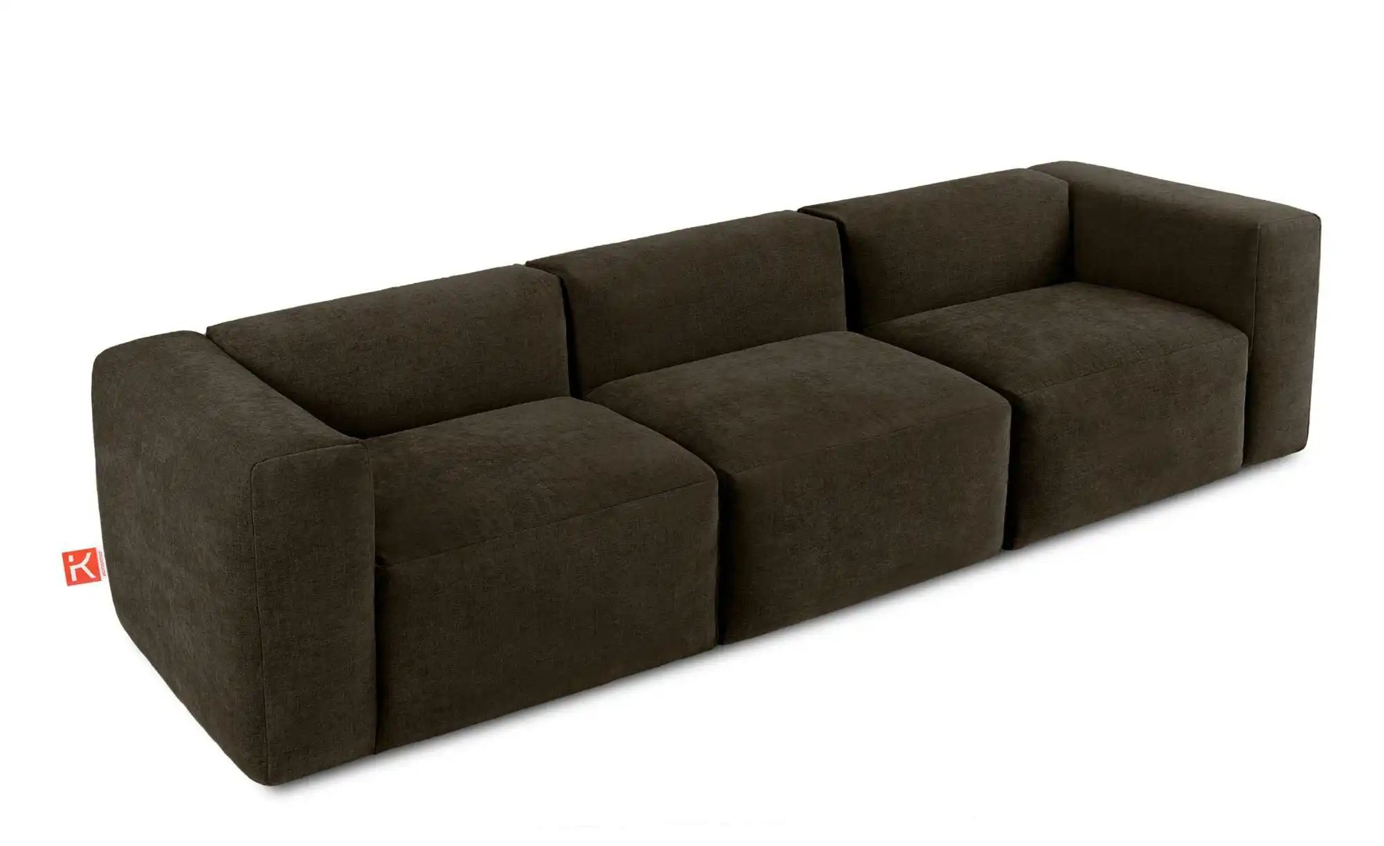 KONSIMO Einzelsofa  Buffo ¦ braun ¦ Maße (cm): B: 290 H: 73 Polstermöbel > günstig online kaufen