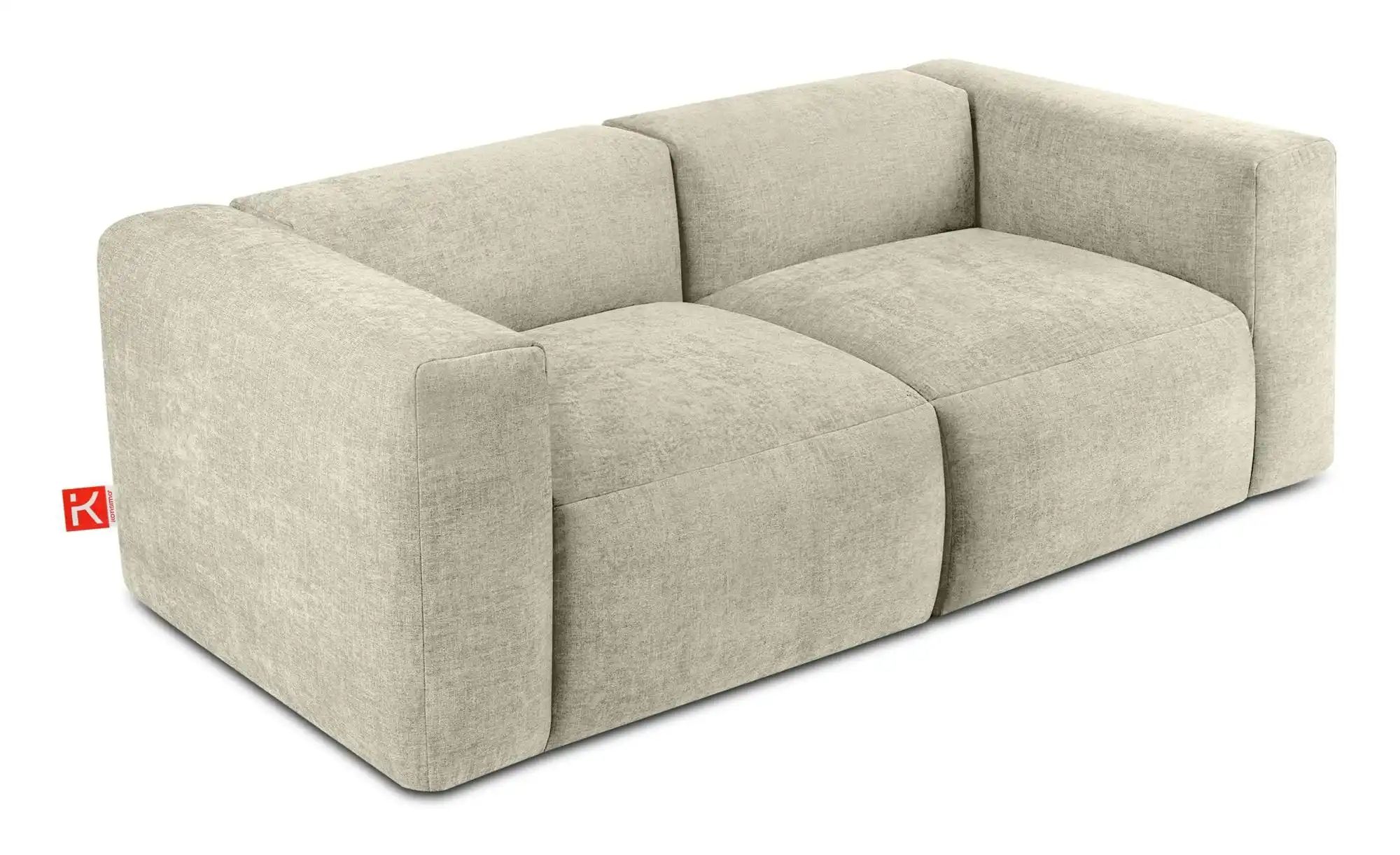 KONSIMO Einzelsofa  Buffo ¦ creme ¦ Maße (cm): B: 210 H: 73 Polstermöbel > günstig online kaufen