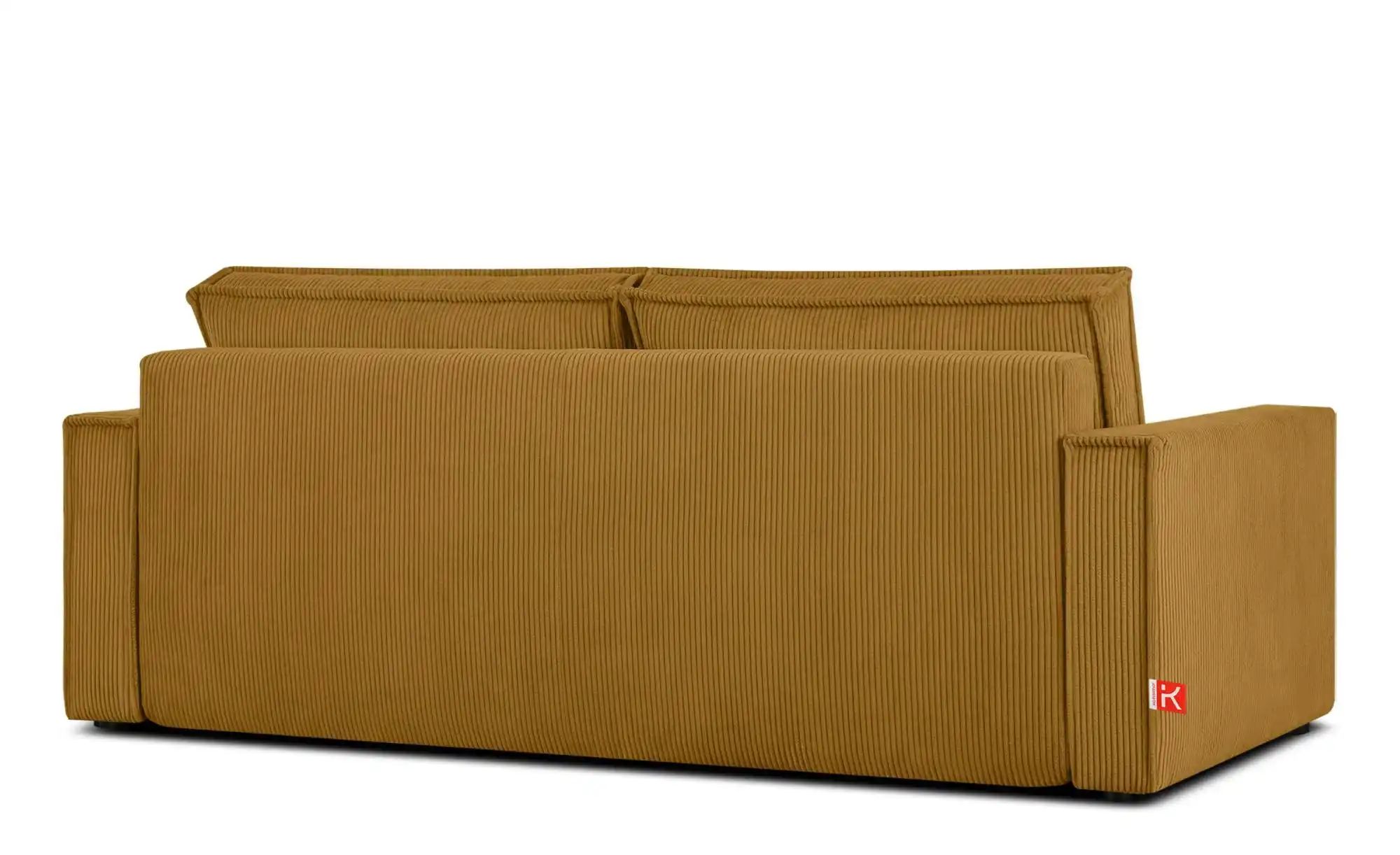 Thumbnail - KONSIMO Einzelsofa Napi ¦ gelb ¦ Maße (cm): B: 228 H: 89 Polstermöbel > Sofas > 3-Sitzer - Höffner