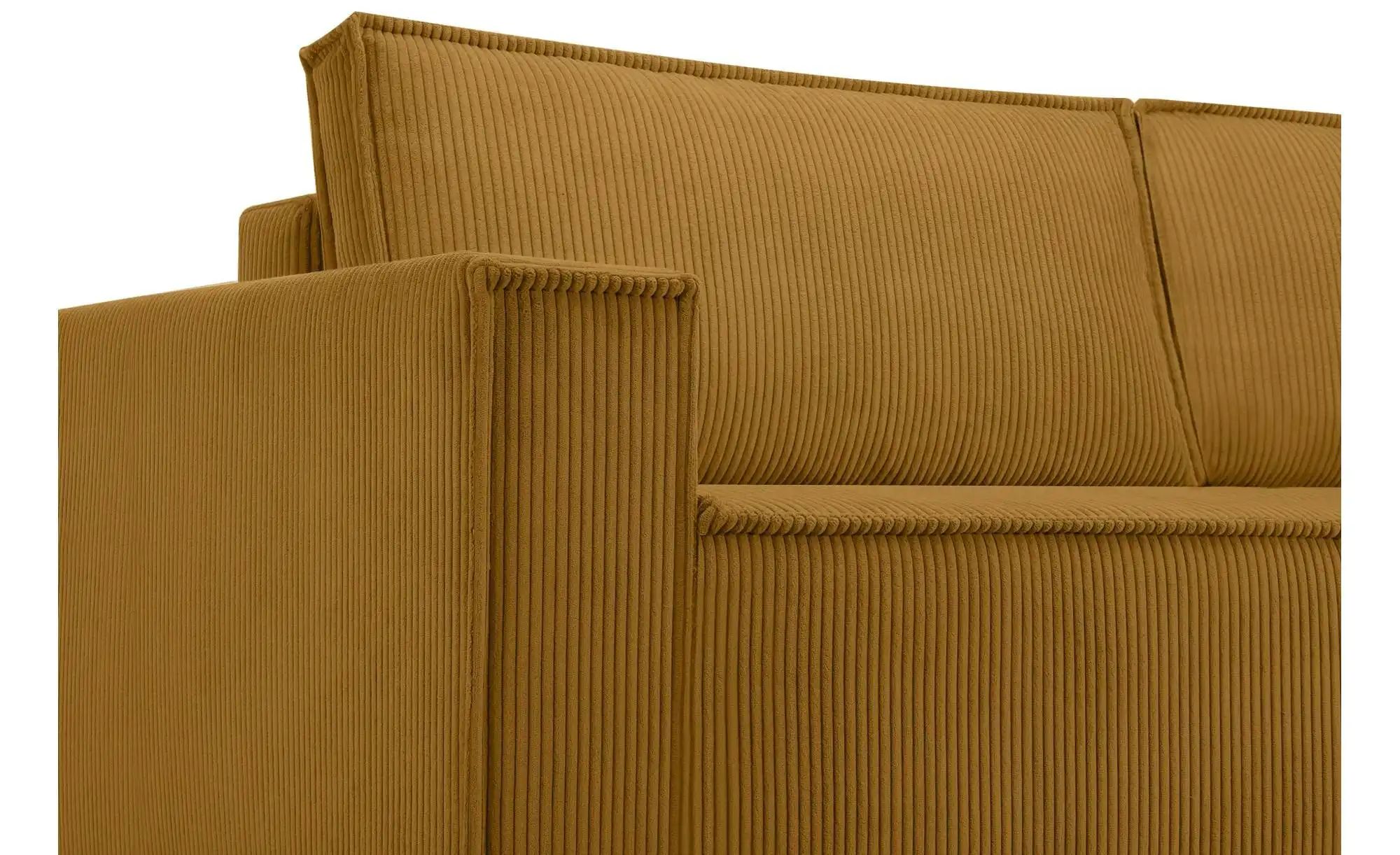 Thumbnail - KONSIMO Einzelsofa Napi ¦ gelb ¦ Maße (cm): B: 228 H: 89 Polstermöbel > Sofas > 3-Sitzer - Höffner