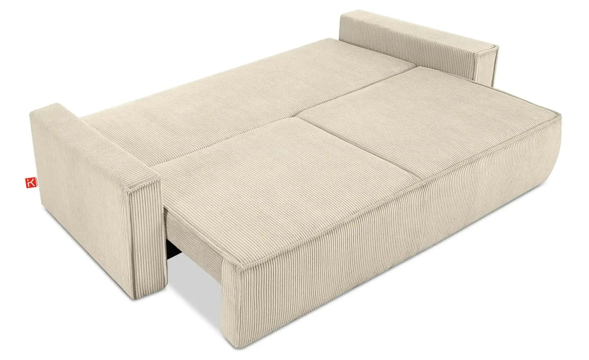 KONSIMO Einzelsofa  Napi ¦ creme ¦ Maße (cm): B: 244 H: 89 Polstermöbel > S günstig online kaufen