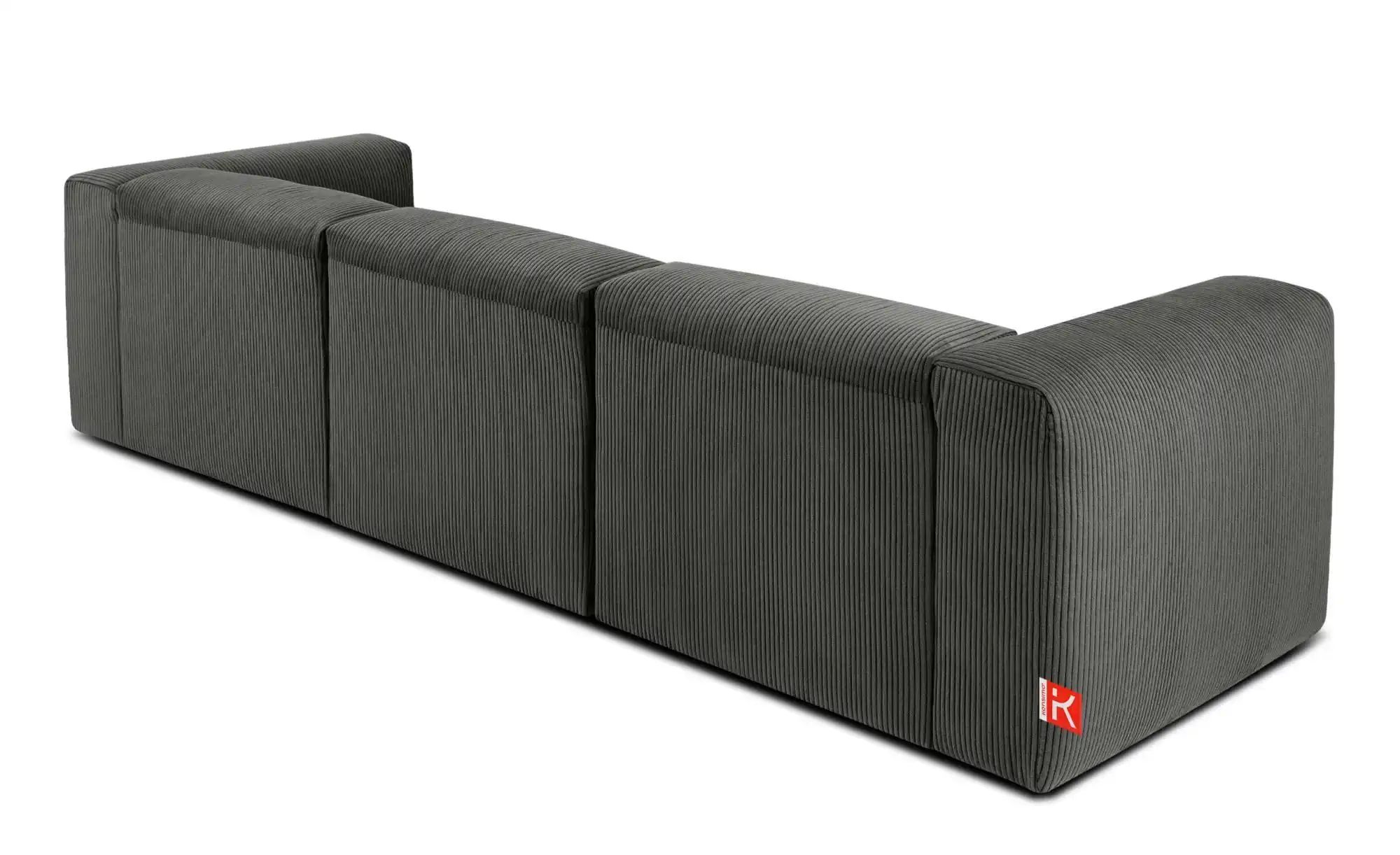 Thumbnail - KONSIMO Einzelsofa  Buffo ¦ grau ¦ Maße (cm): B: 290 H: 73 Polstermöbel > Sofas > Einzelsofas - Höffner