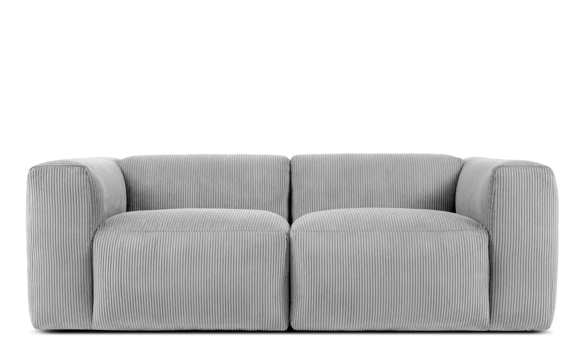 KONSIMO Einzelsofa  Buffo ¦ grau ¦ Maße (cm): B: 210 H: 73 Polstermöbel > S günstig online kaufen