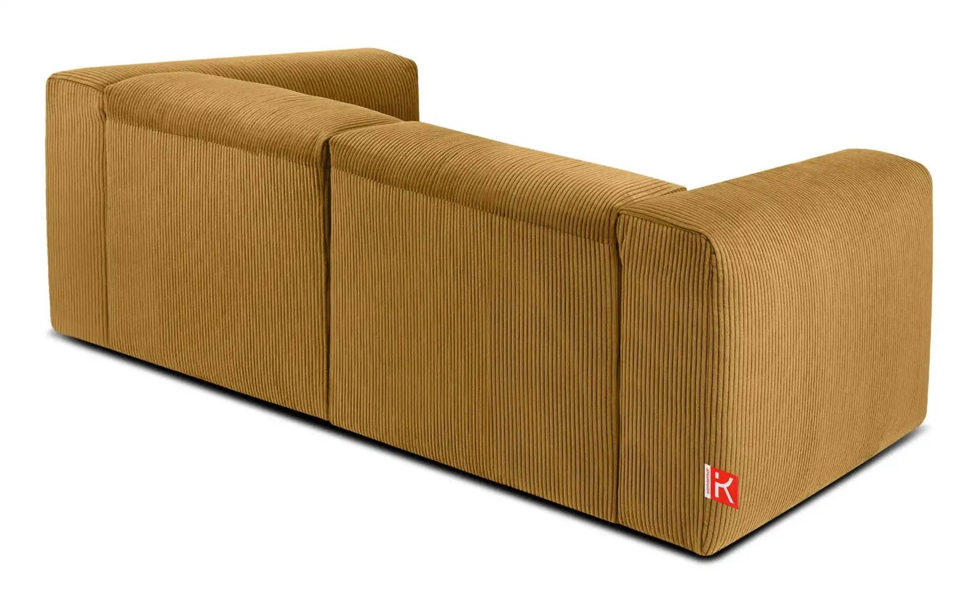 Thumbnail - KONSIMO Einzelsofa  Buffo ¦ gelb ¦ Maße (cm): B: 210 H: 73 Polstermöbel > Sofas > 3-Sitzer - Höffner