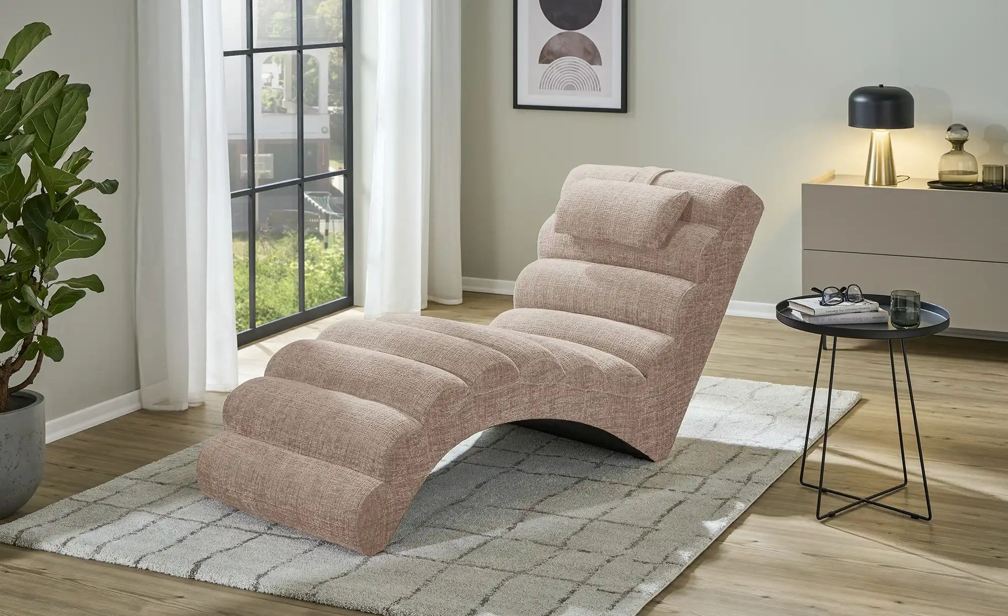 Thumbnail - switch Liege  Miami ¦ beige ¦ Maße (cm): B: 68 H: 79 T: 167.0 Polstermöbel > Relaxliegen - Höffner