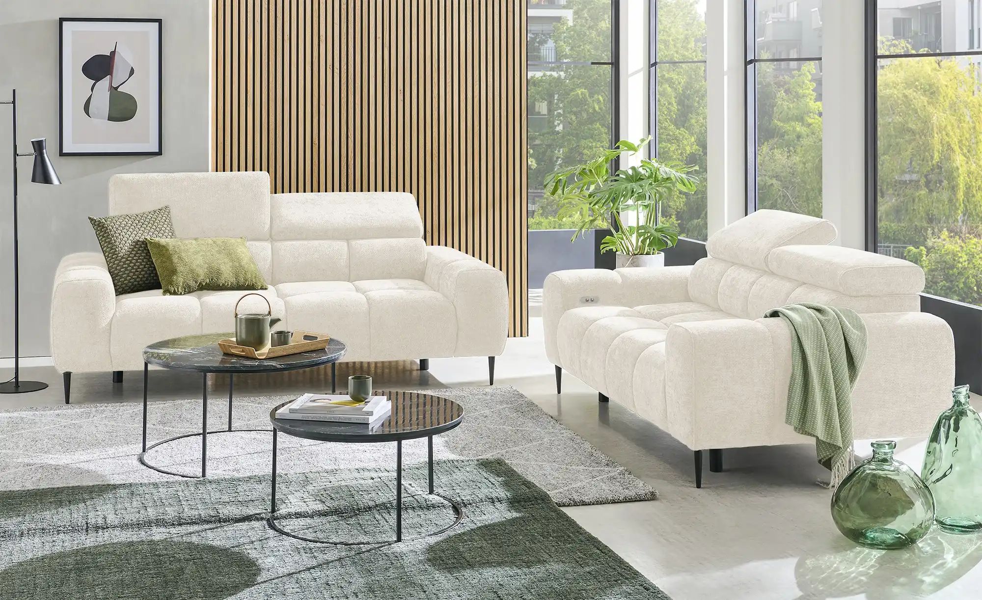 switch Einzelsofa  Plaza ¦ creme ¦ Maße (cm): B: 192 H: 99 T: 105.0 Polster günstig online kaufen