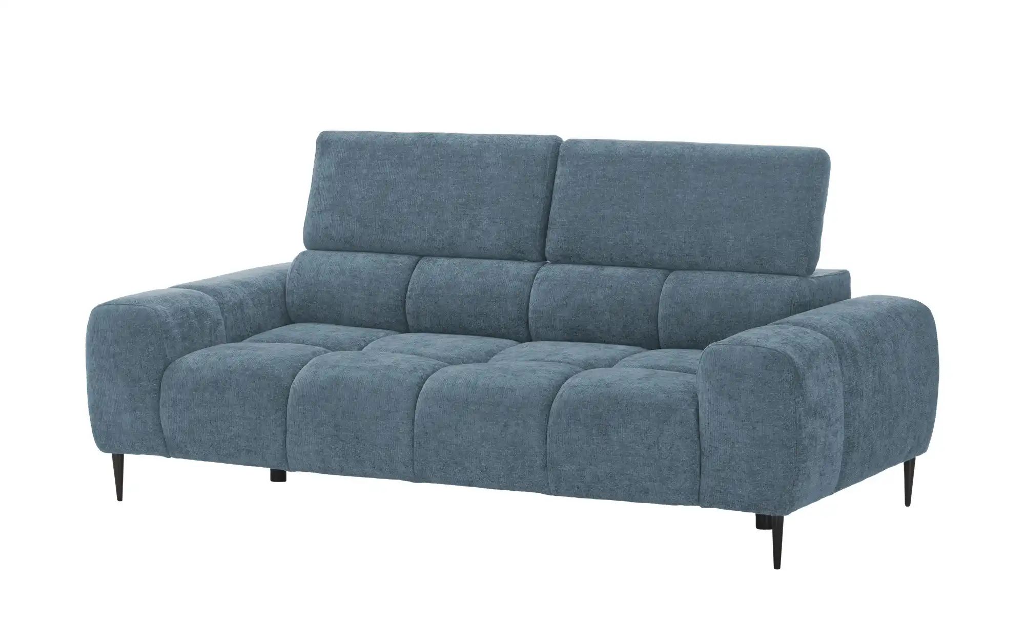 Thumbnail - switch Einzelsofa  Plaza ¦ blau ¦ Maße (cm): B: 212 H: 99 T: 105.0 Polstermöbel > Sofas > 3-Sitzer - Höffner