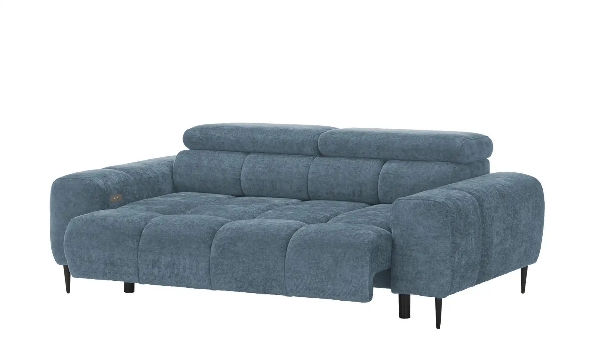 Thumbnail - switch Einzelsofa  Plaza ¦ blau ¦ Maße (cm): B: 212 H: 99 T: 105.0 Polstermöbel > Sofas > 3-Sitzer - Höffner