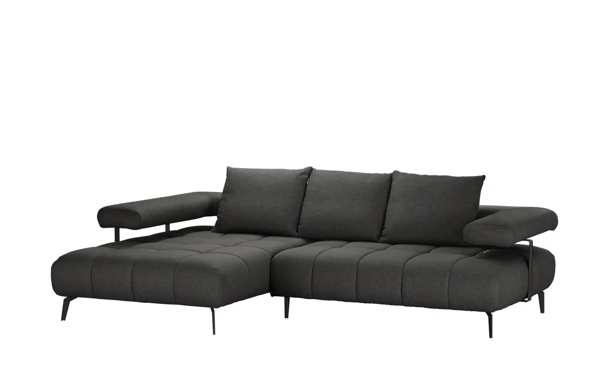 switch Ecksofa  Magnetic ¦ schwarz ¦ Maße (cm): B: 266 H: 68,5 T: 180.0 Pol günstig online kaufen