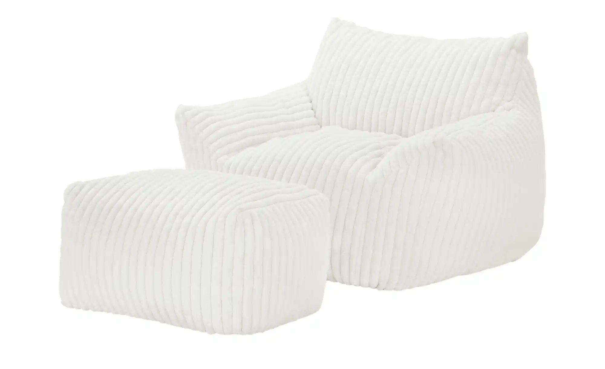 Sessel vakuumiert Sashenka ¦ weiß ¦ Maße (cm): B: 116 H: 75 T: 110.0 Polste günstig online kaufen