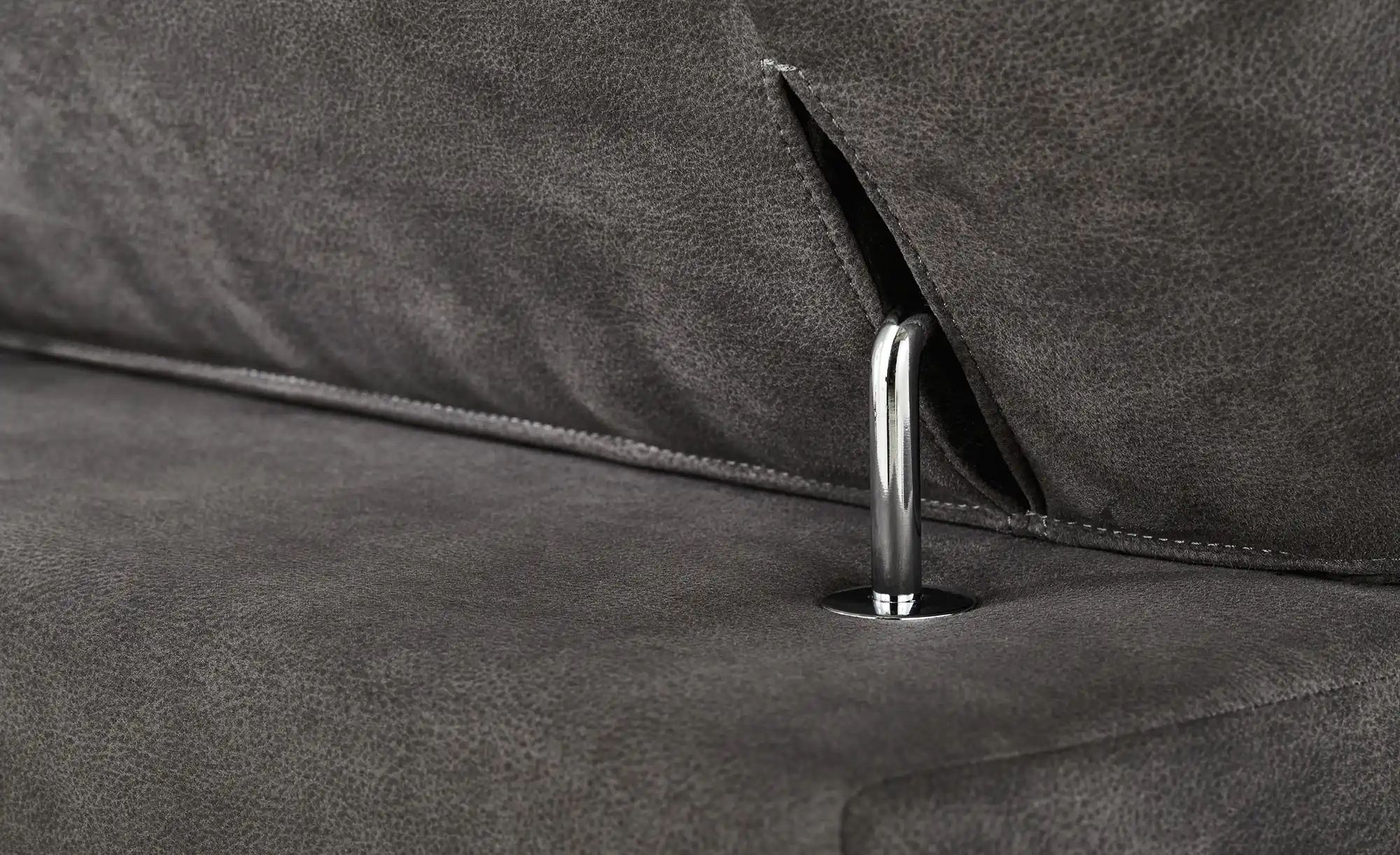 uno Ecksofa  Danae ¦ grau ¦ Maße (cm): B: 281 H: 80 T: 222.0 Polstermöbel > günstig online kaufen