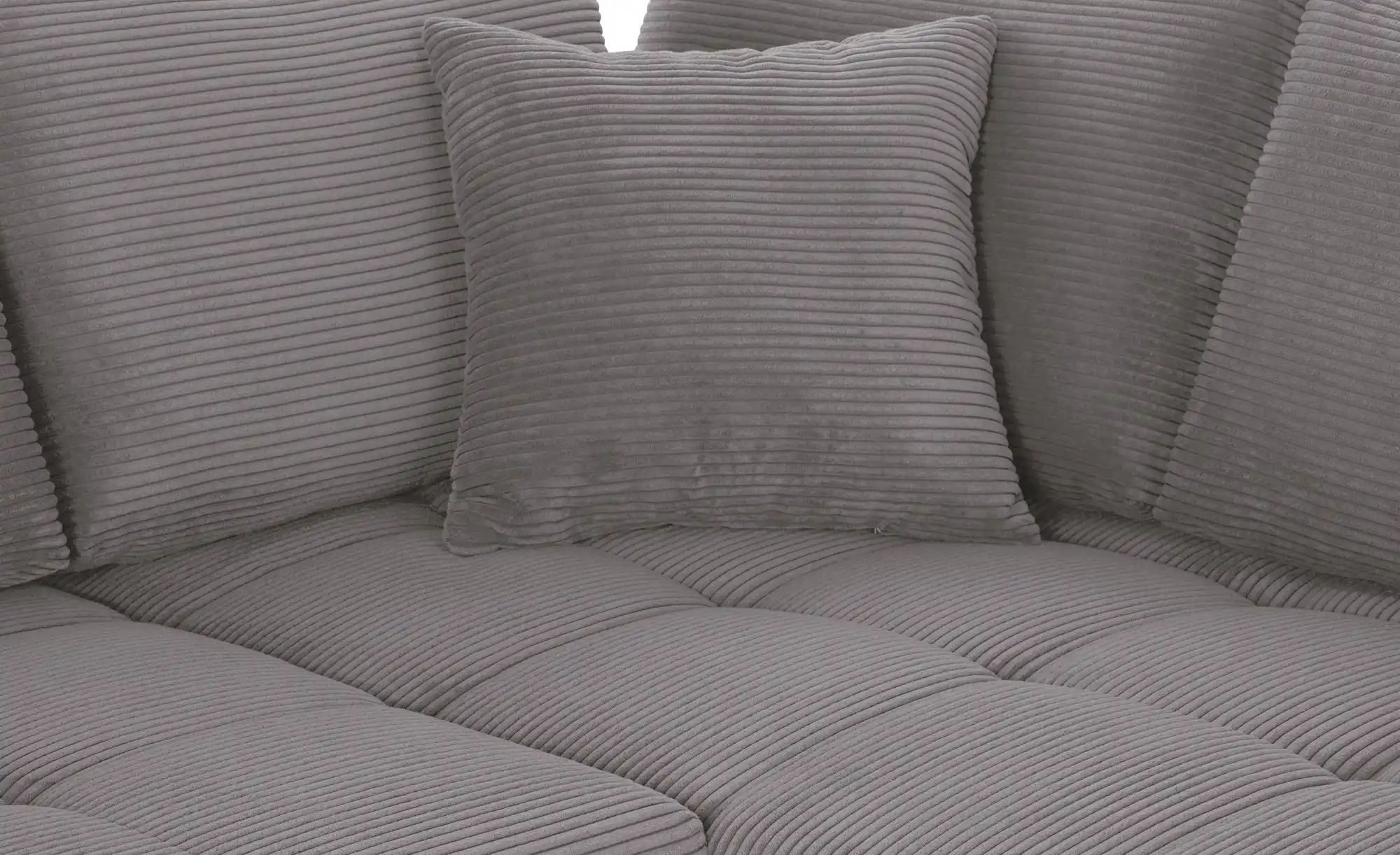 Thumbnail - bobb Ecksofa Allegro ¦ grau ¦ Maße (cm): B: 303 H: 92 T: 202.0 Polstermöbel > Sofas > 3-Sitzer - Höffner
