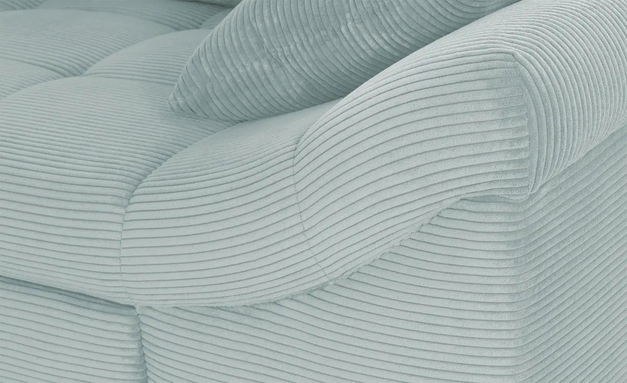 Thumbnail - bobb Ecksofa Allegro ¦ blau ¦ Maße (cm): B: 303 H: 92 T: 202.0 Polstermöbel > Sofas > 3-Sitzer - Höffner