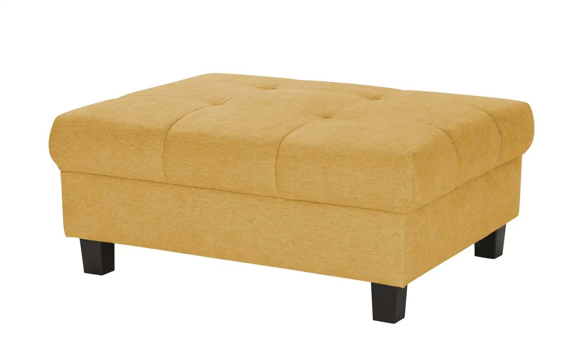 smart Hocker  Lunella ¦ gelb ¦ Maße (cm): B: 102 H: 44 T: 82.0 Polstermöbel günstig online kaufen