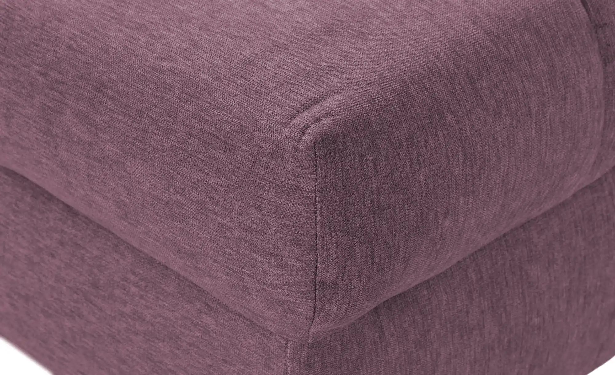 Thumbnail - smart Hocker Lunella ¦ lila/violett ¦ Maße (cm): B: 102 H: 44 T: 82.0 Polstermöbel > Hocker - Höffner