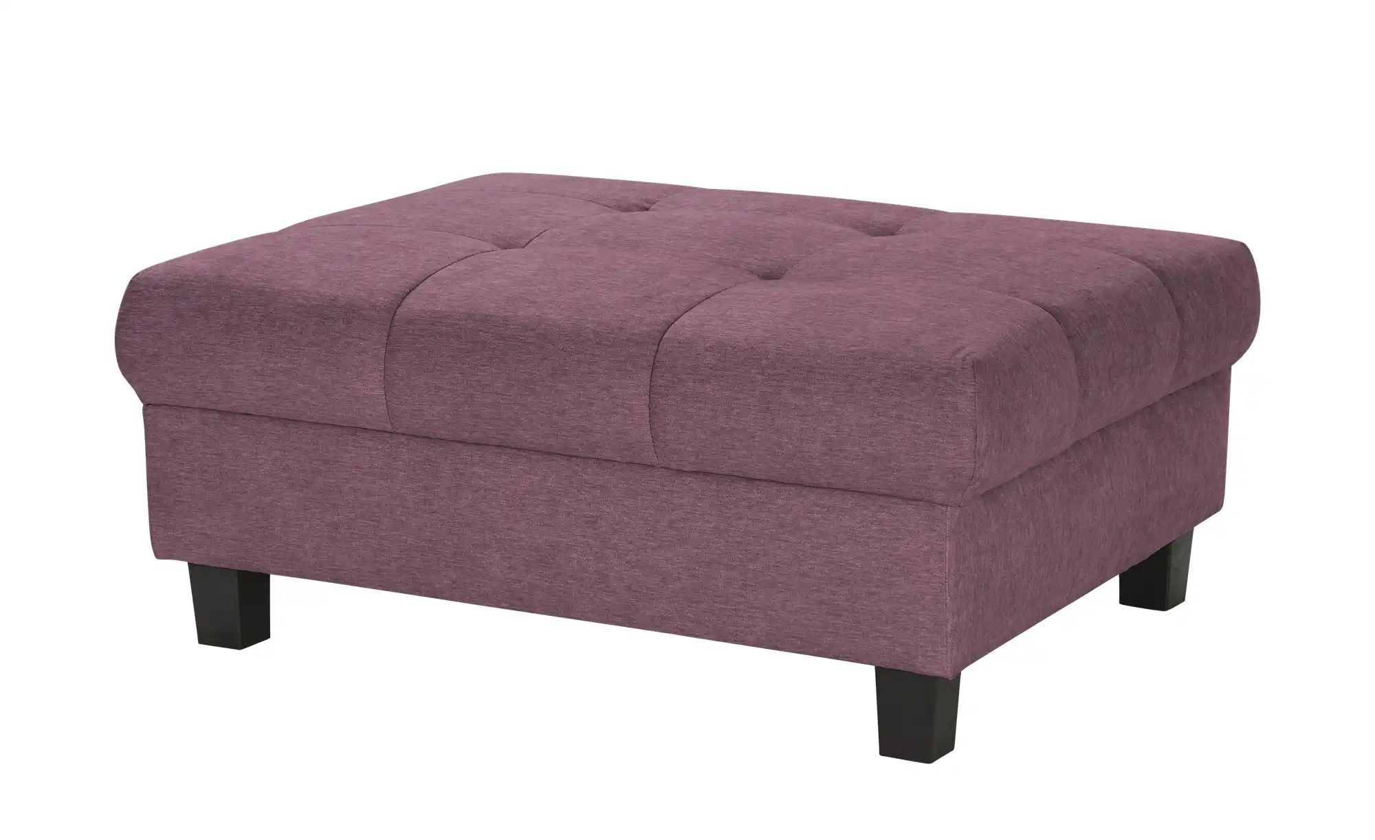 smart Hocker  Lunella ¦ lila/violett ¦ Maße (cm): B: 102 H: 44 T: 82.0 Pols günstig online kaufen