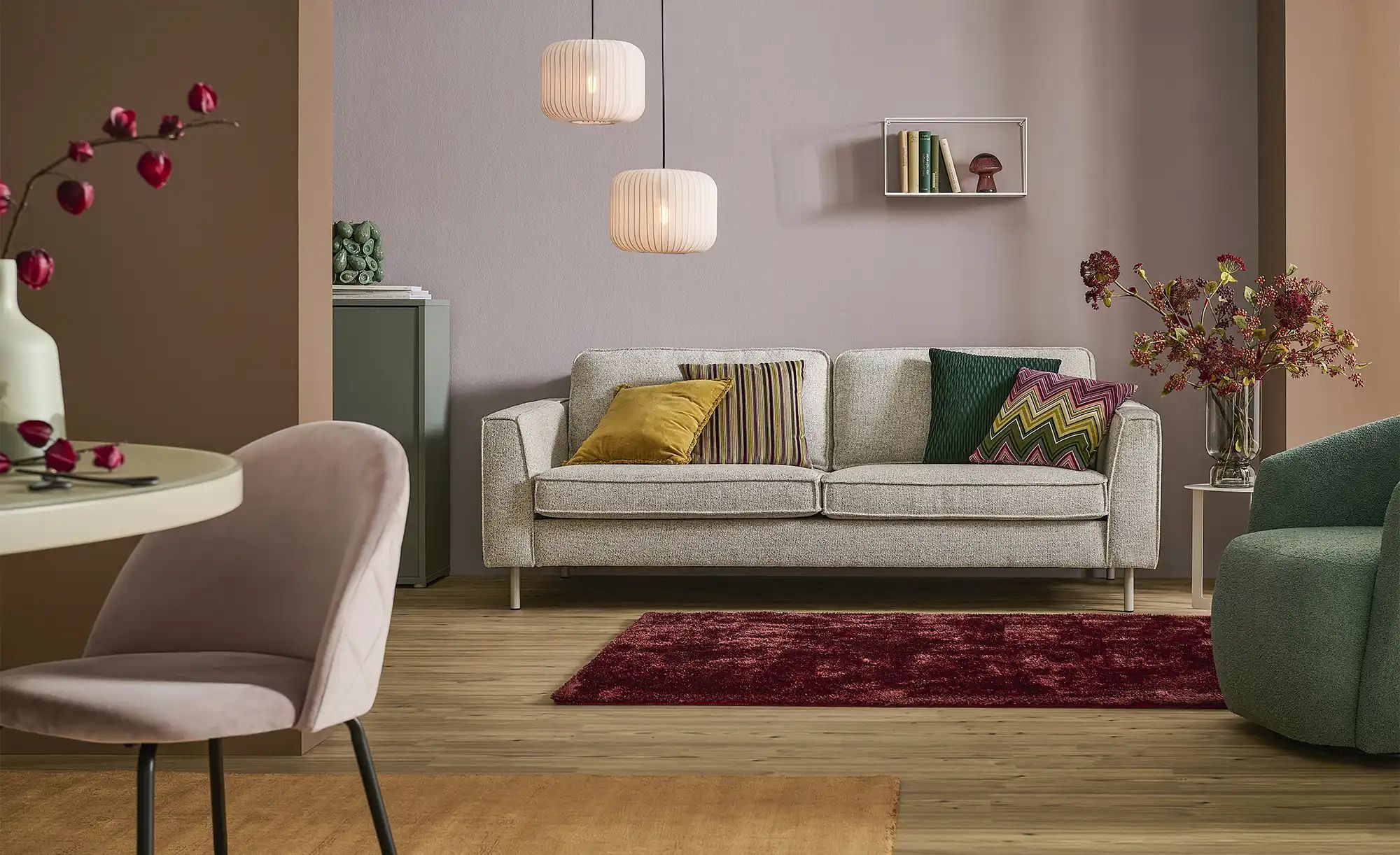 SOHO Sofa 3-Sitzer  Scott ¦ Maße (cm): B: 212 H: 85 T: 97.0 Polstermöbel > günstig online kaufen