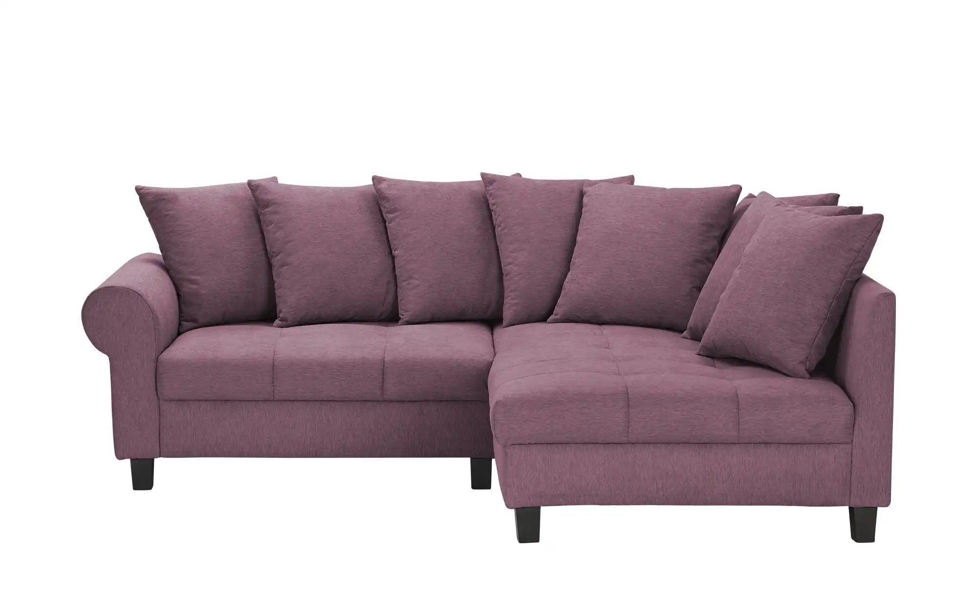 smart Ecksofa  Lunella  ¦ lila/violett ¦ Maße (cm): B: 232 H: 86 T: 190.0 P günstig online kaufen