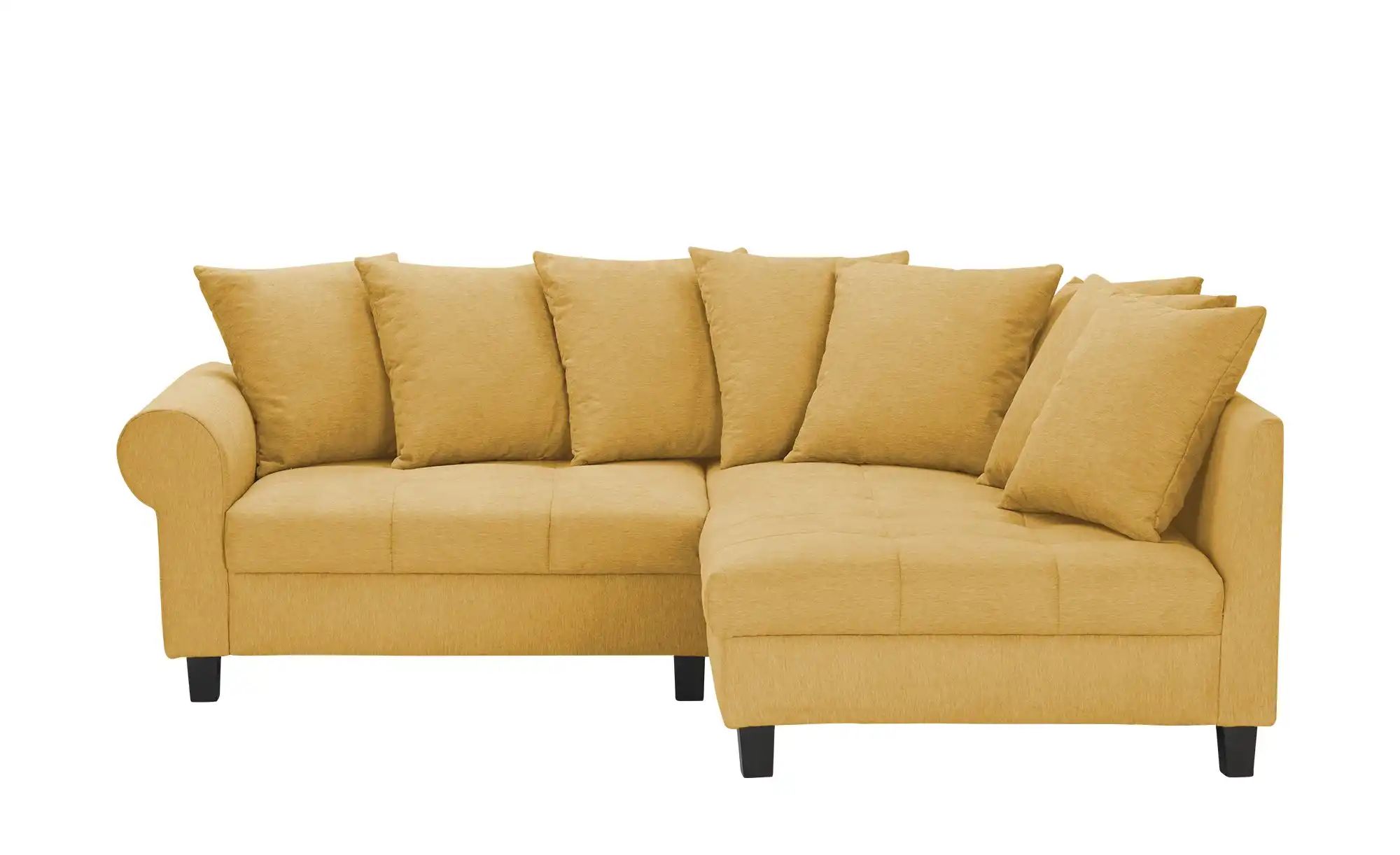 smart Ecksofa  Lunella  ¦ gelb ¦ Maße (cm): B: 232 H: 86 T: 190.0 Polstermö günstig online kaufen