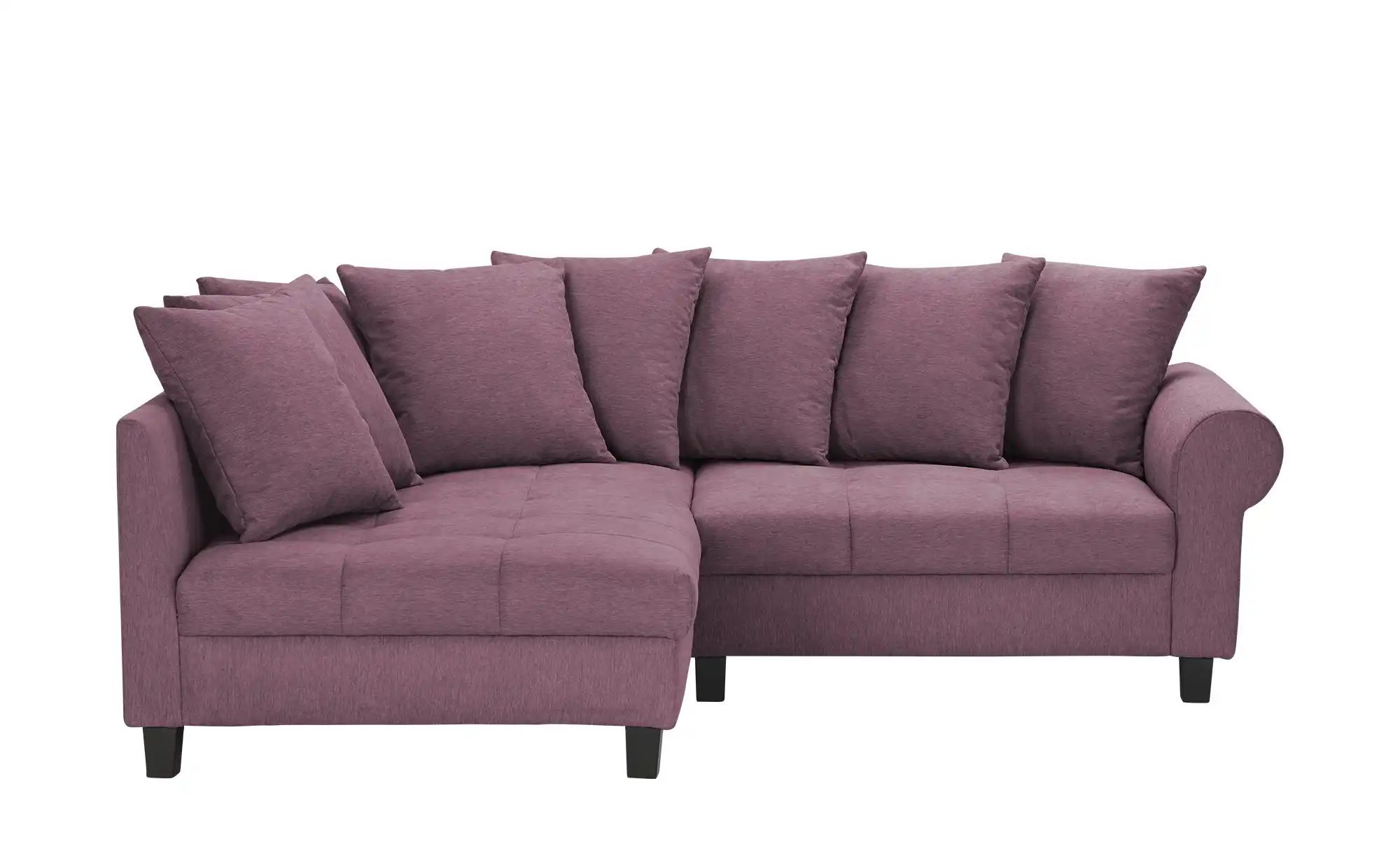 smart Ecksofa  Lunella  ¦ lila/violett ¦ Maße (cm): B: 232 H: 86 T: 190.0 P günstig online kaufen