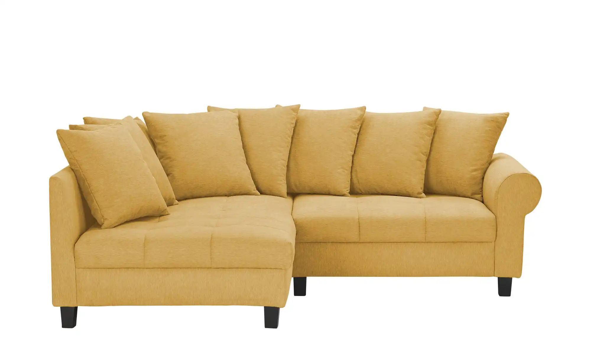 smart Ecksofa  Lunella  ¦ gelb ¦ Maße (cm): B: 232 H: 86 T: 190.0 Polstermö günstig online kaufen