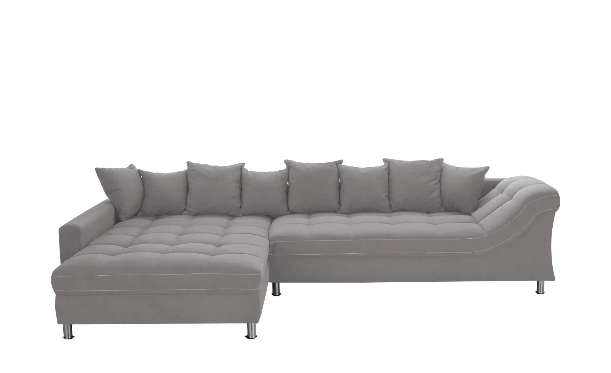 smart Ecksofa  Hanalie ¦ grau ¦ Maße (cm): B: 340 H: 95 T: 226.0 Polstermöb günstig online kaufen