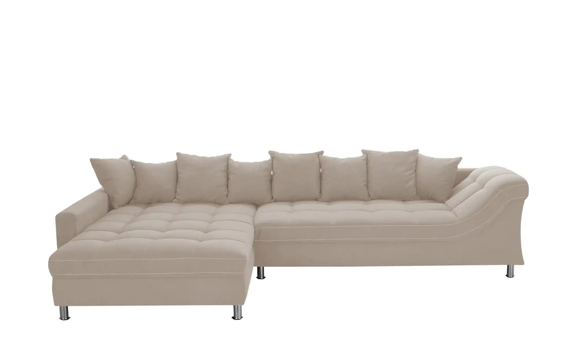 smart Ecksofa  Hanalie ¦ beige ¦ Maße (cm): B: 340 H: 95 T: 226.0 Polstermö günstig online kaufen