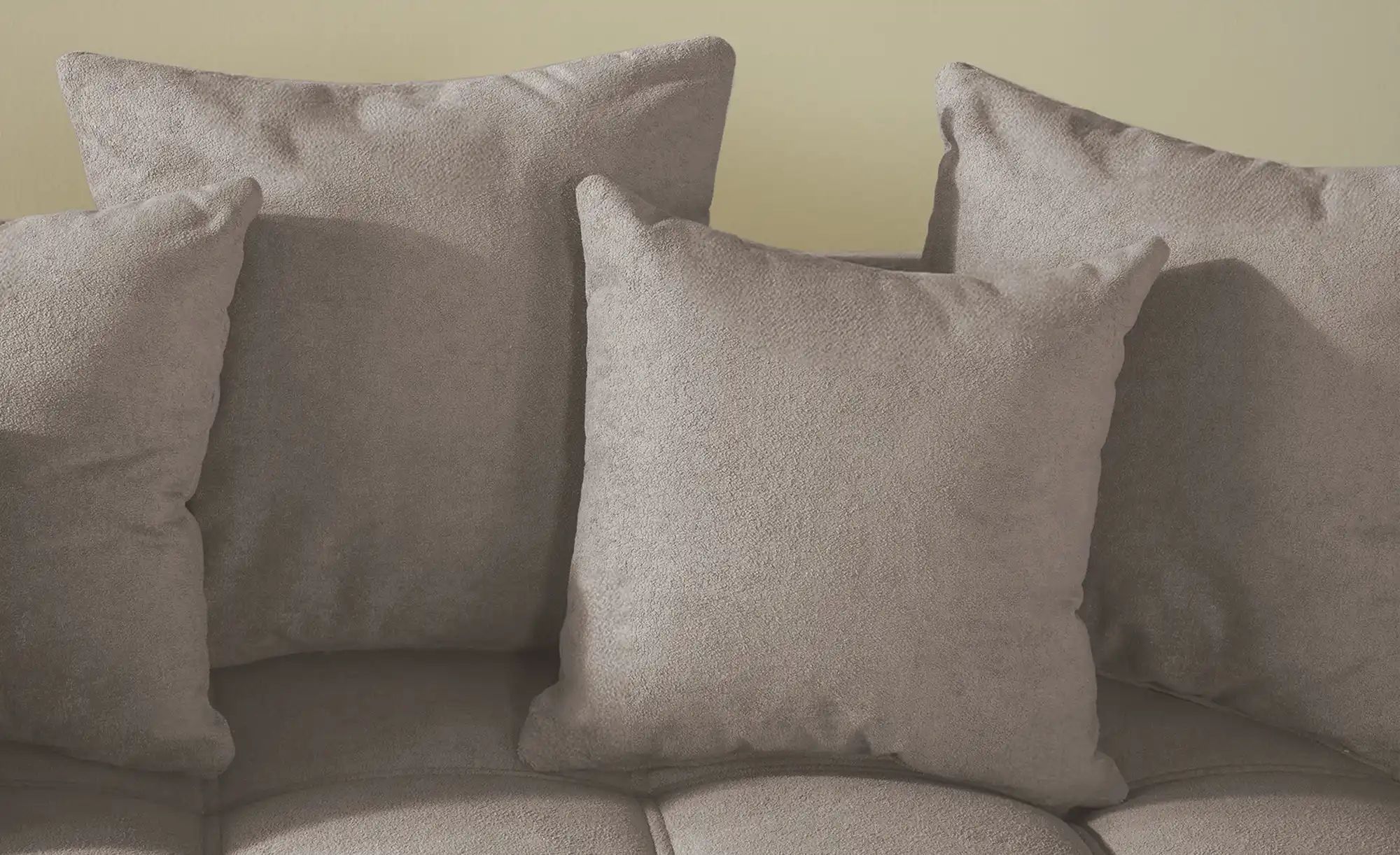 Thumbnail - smart Ecksofa Hanalie ¦ beige ¦ Maße (cm): B: 340 H: 95 T: 226.0 Polstermöbel > Sofas > 3-Sitzer - Höffner