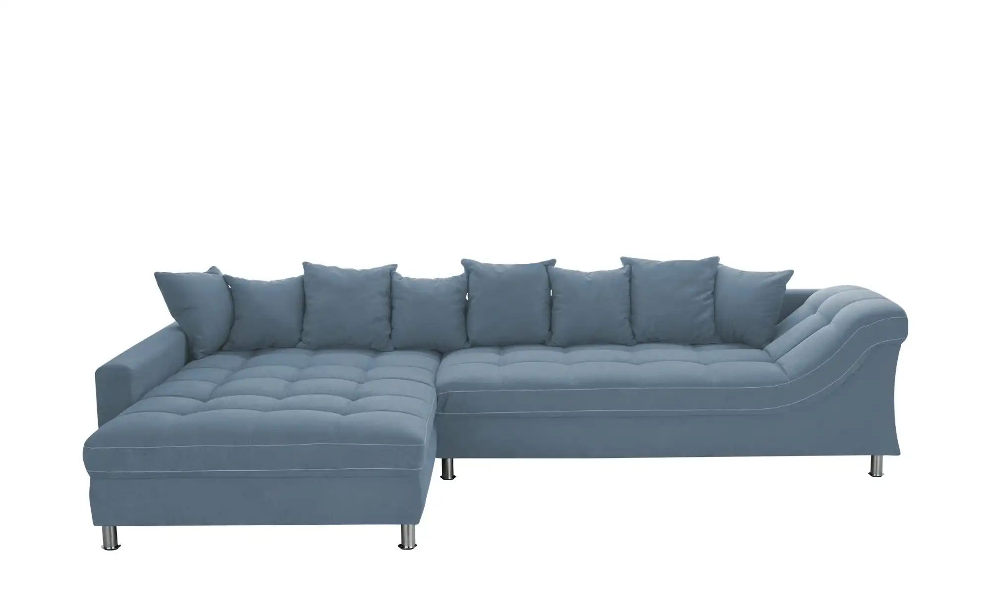 smart Ecksofa  Hanalie ¦ blau ¦ Maße (cm): B: 340 H: 95 T: 226.0 Polstermöb günstig online kaufen