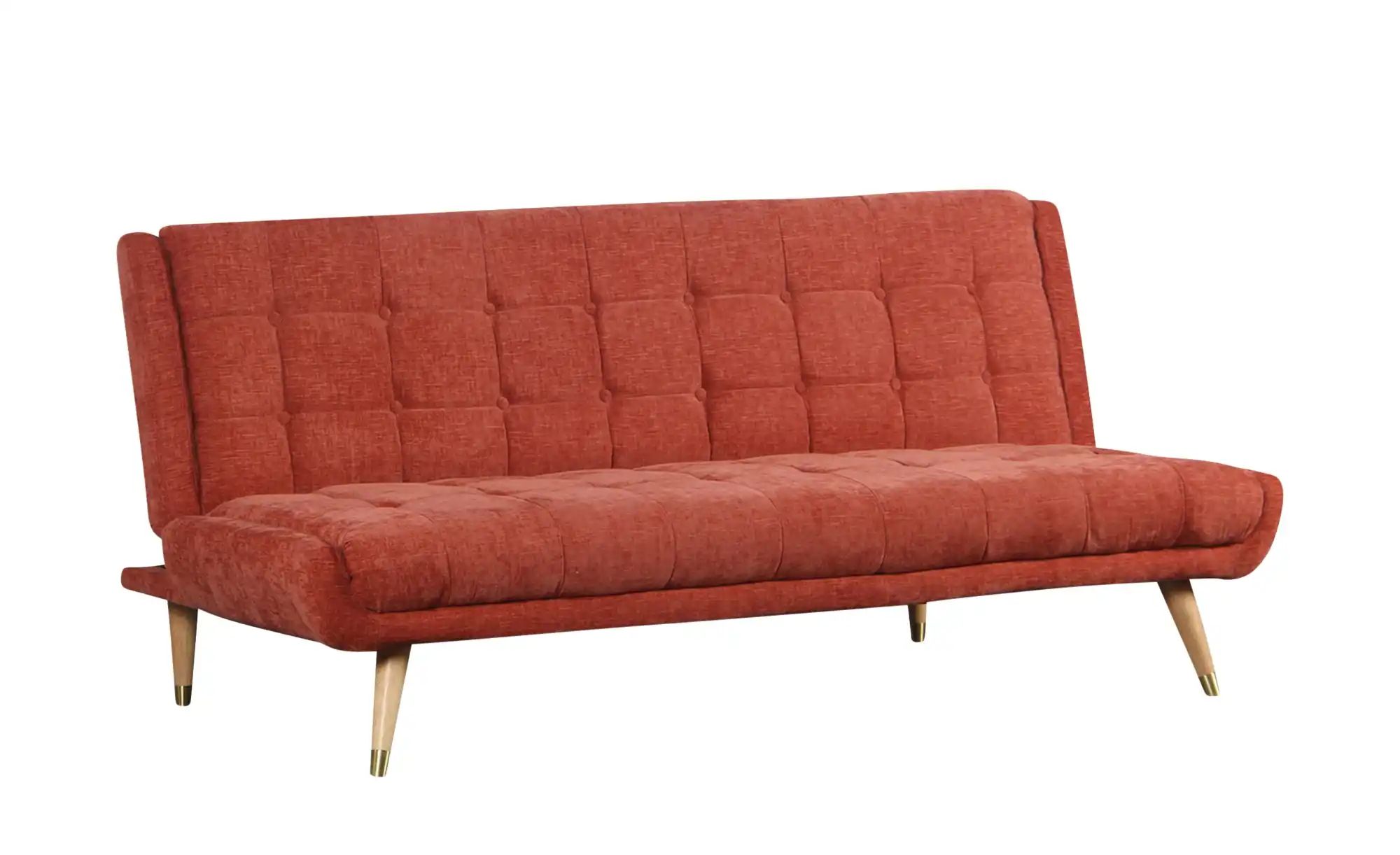 Schlafsofa  Jianny ¦ orange ¦ Maße (cm): B: 182 H: 85 T: 100.0 Polstermöbel günstig online kaufen