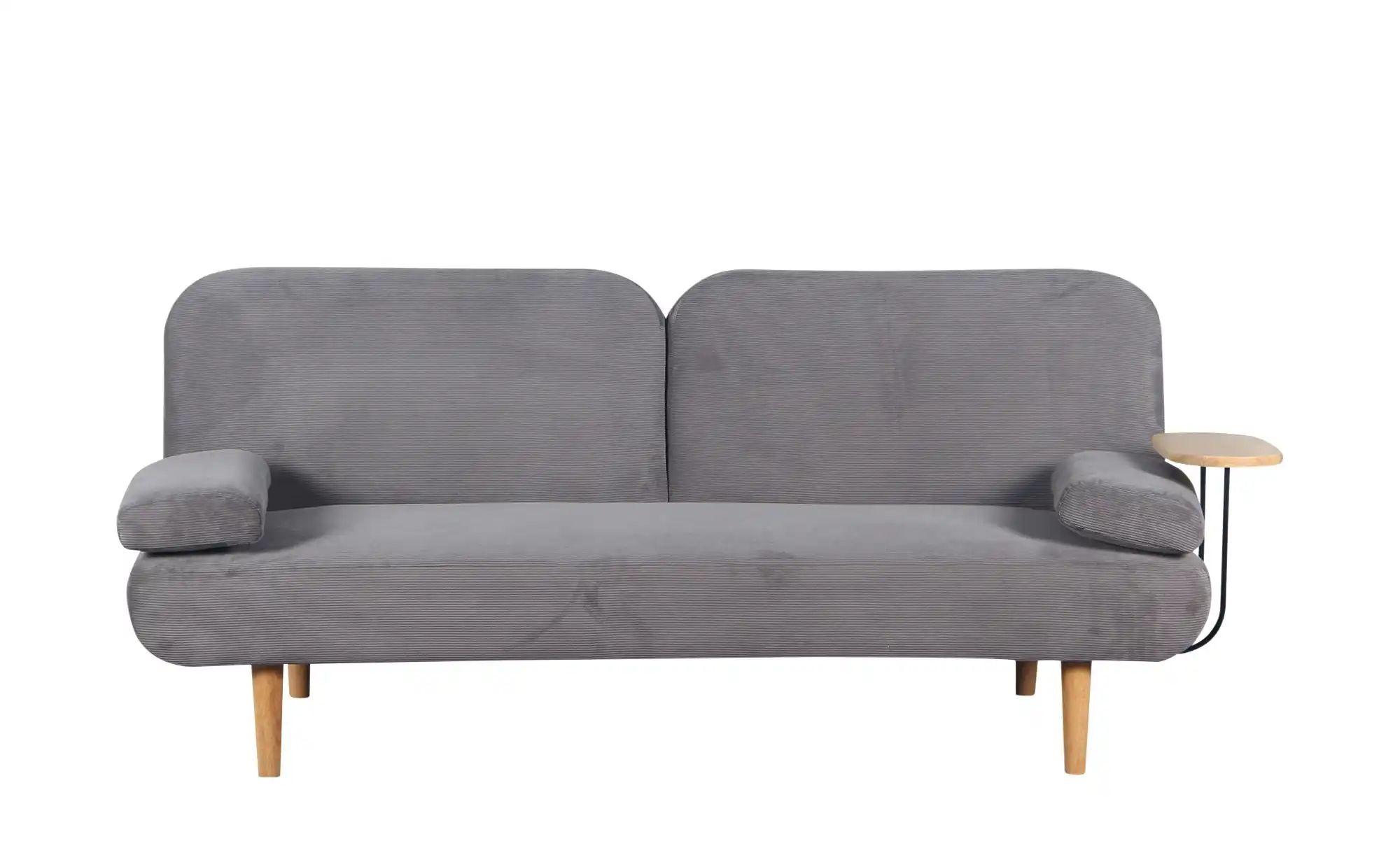 Schlafsofa  Judika ¦ grau ¦ Maße (cm): B: 204 H: 81 T: 90.0 Polstermöbel > günstig online kaufen