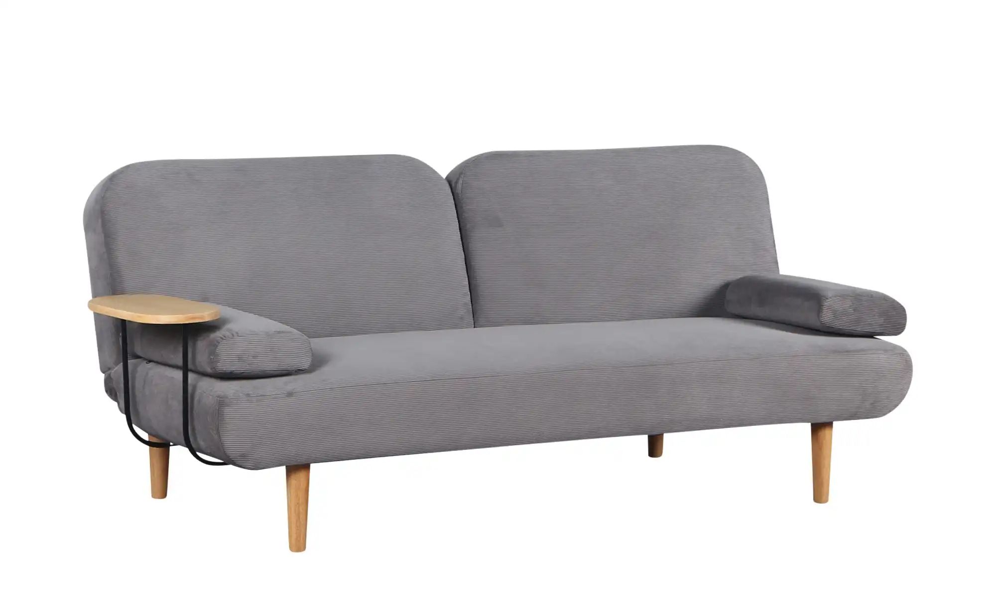 Thumbnail - Schlafsofa  Judika ¦ grau ¦ Maße (cm): B: 204 H: 81 T: 90.0 Polstermöbel > Sofas > 3-Sitzer - Höffner