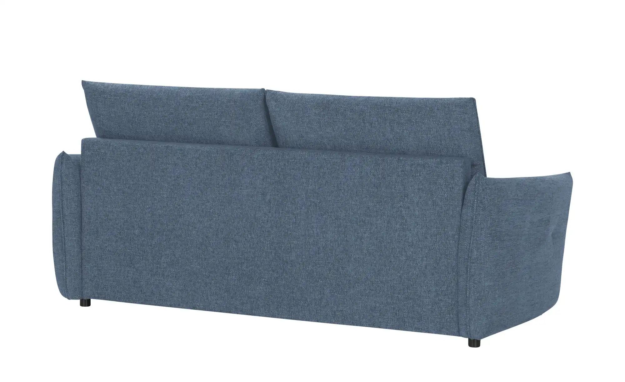 smart Big Sofa  Linda ¦ blau ¦ Maße (cm): B: 226 H: 78 T: 100.0 Polstermöbe günstig online kaufen