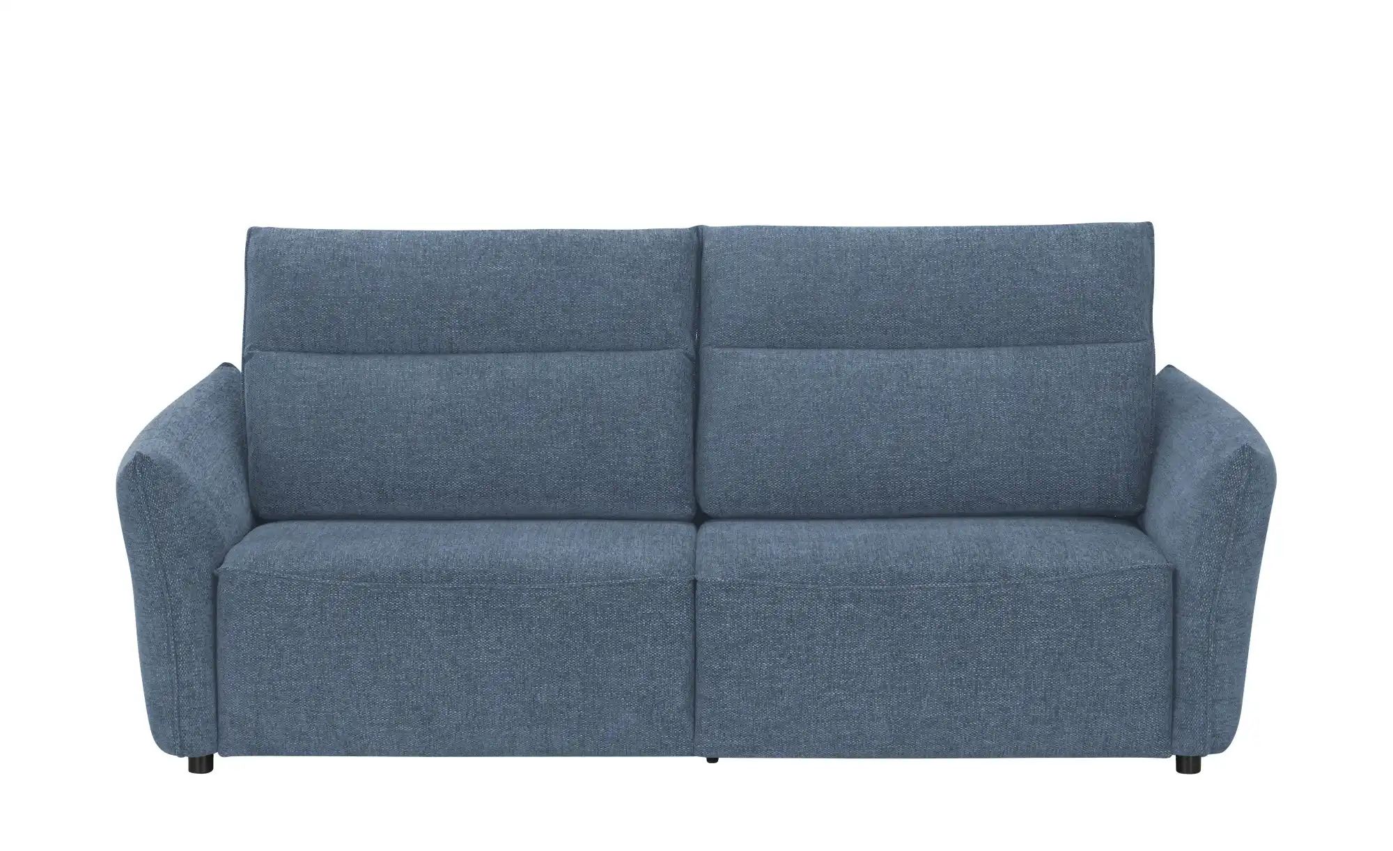 smart Big Sofa  Linda ¦ blau ¦ Maße (cm): B: 226 H: 78 T: 100.0 Polstermöbe günstig online kaufen