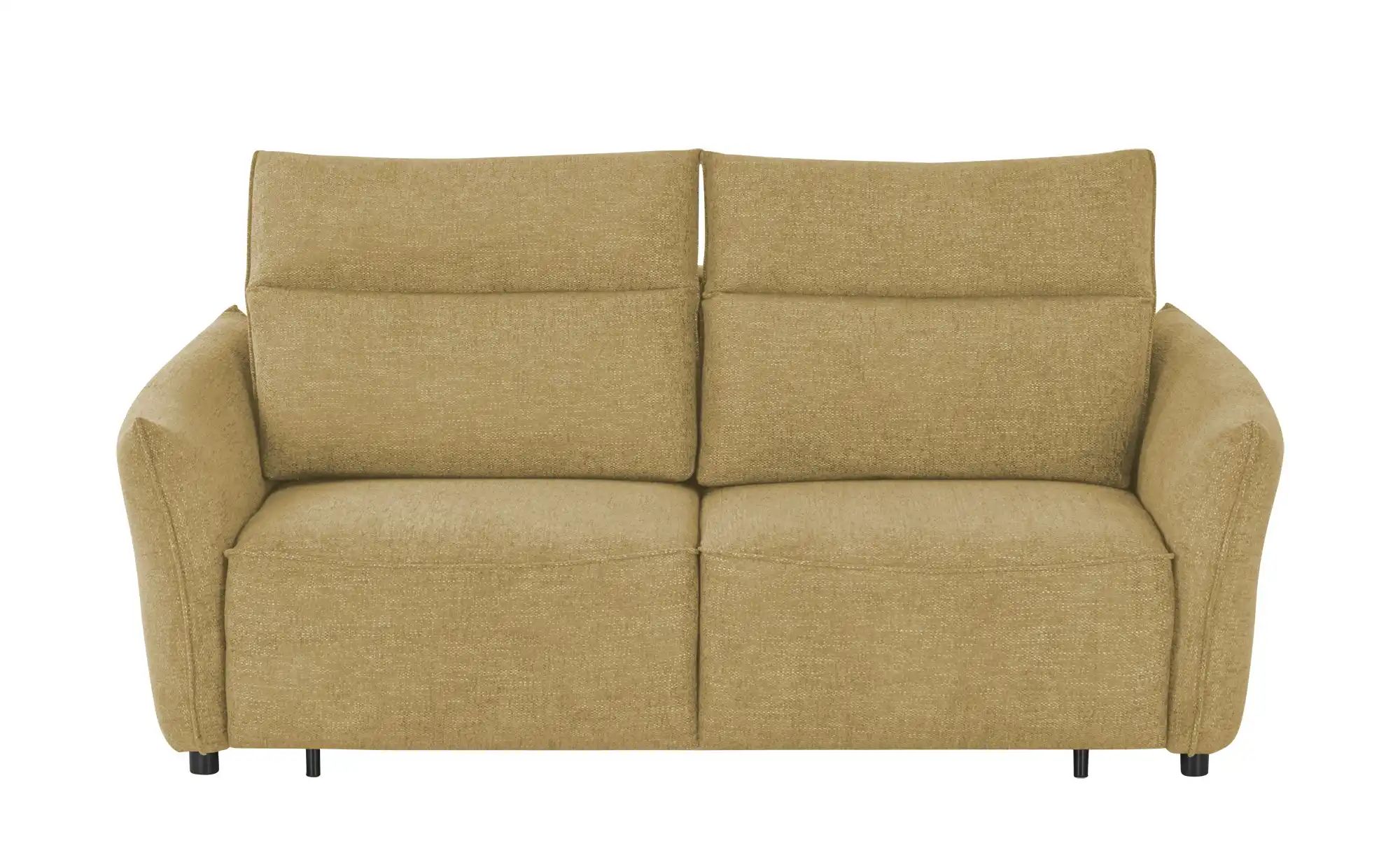 smart Big Sofa mit Funktion  Linda ¦ gelb ¦ Maße (cm): B: 204 H: 78 T: 101. günstig online kaufen