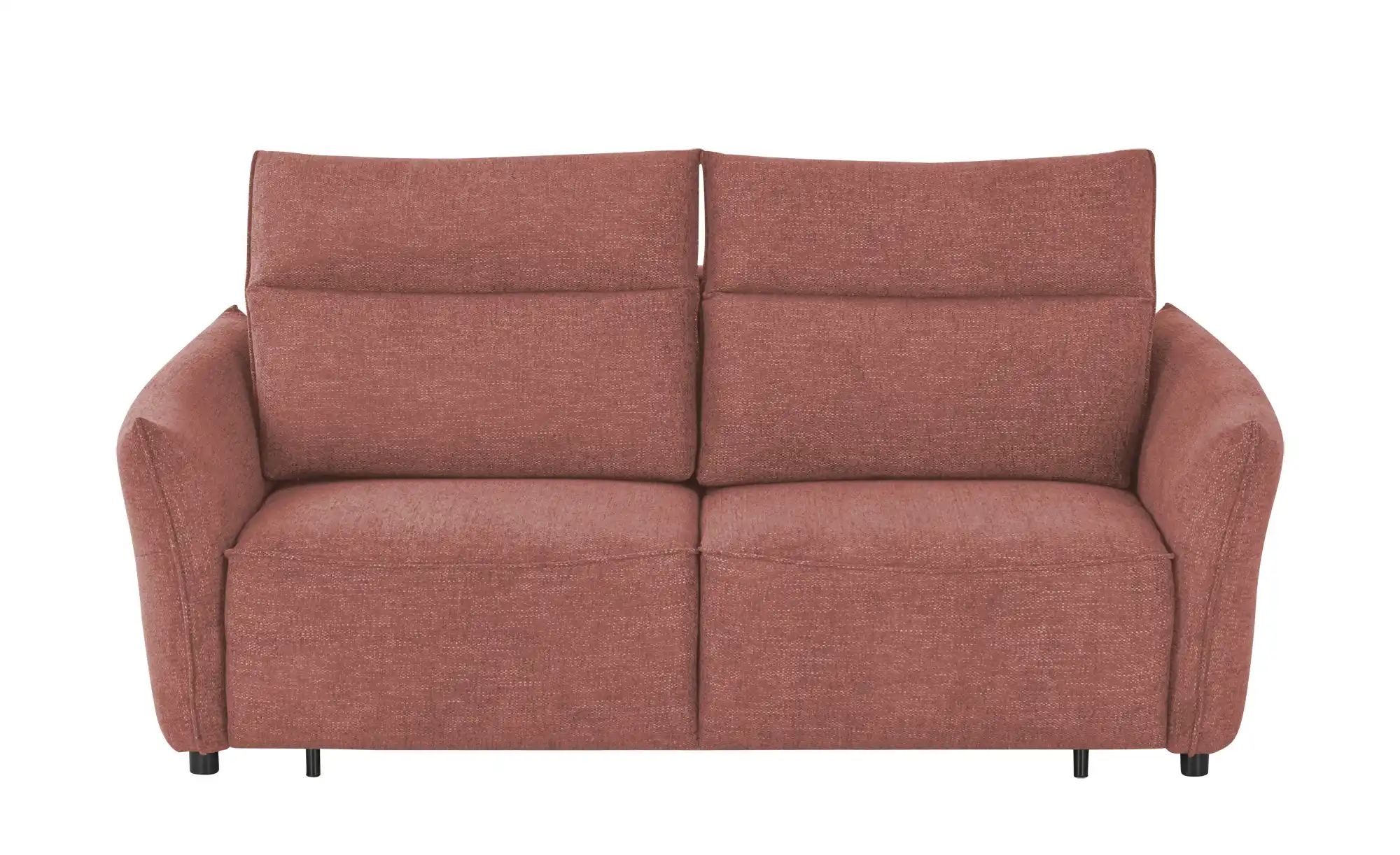 smart Big Sofa mit Funktion  Linda ¦ orange ¦ Maße (cm): B: 204 H: 78 T: 10 günstig online kaufen