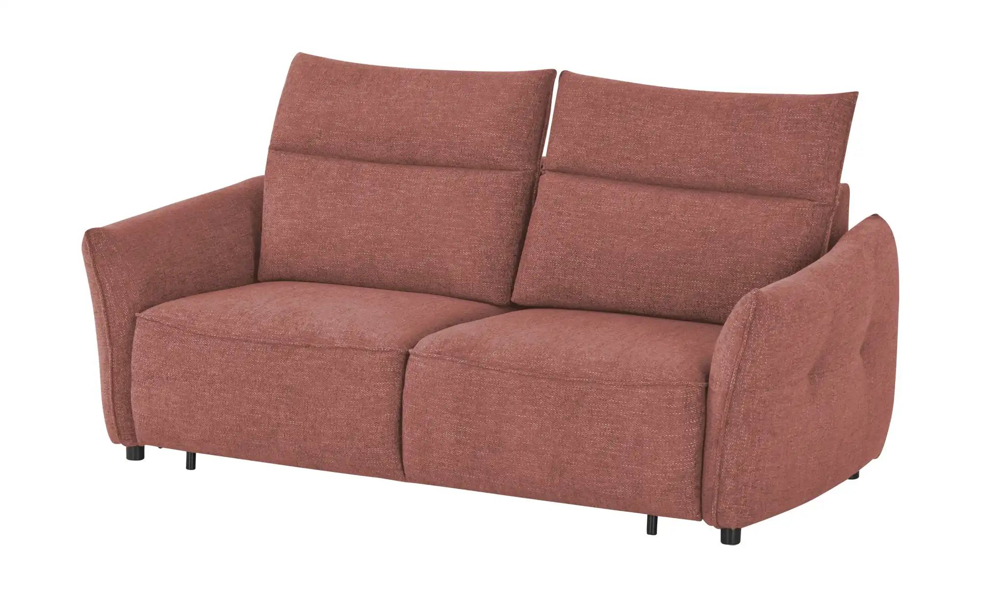 Thumbnail - smart Big Sofa mit Funktion  Linda ¦ orange ¦ Maße (cm): B: 204 H: 78 T: 101.0 Polstermöbel > Sofas > 2-Sitzer - Höffner