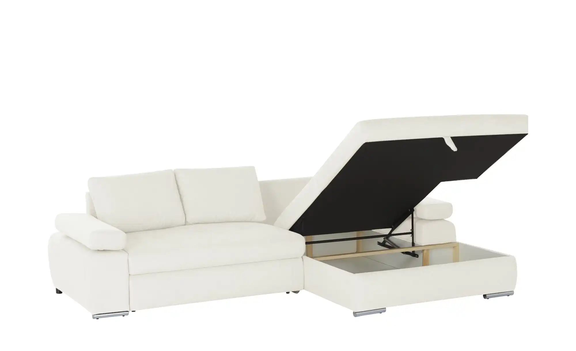 Thumbnail - smart Ecksofa Ibby ¦ creme ¦ Maße (cm): B: 294 H: 73 T: 173.0 Polstermöbel > Sofas > 3-Sitzer - Höffner