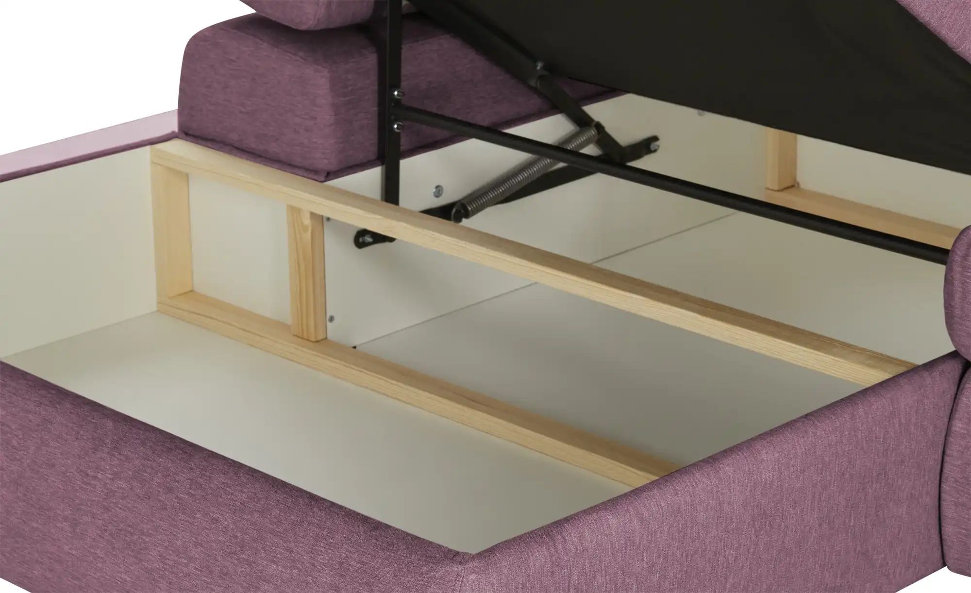 Thumbnail - smart Ecksofa  Ibby ¦ lila/violett ¦ Maße (cm): B: 294 H: 73 T: 173.0 Polstermöbel > Sofas > 3-Sitzer - Höffner