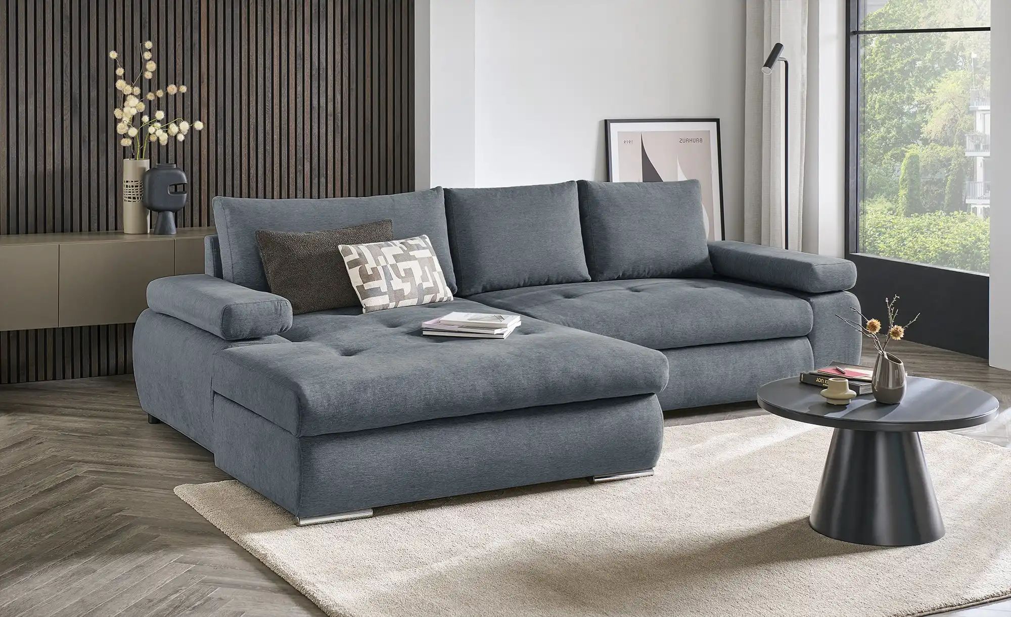 smart Ecksofa  Ibby ¦ grau ¦ Maße (cm): B: 294 H: 73 T: 173.0 Polstermöbel günstig online kaufen