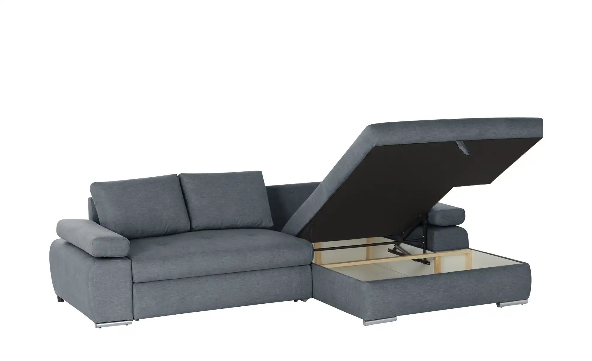Thumbnail - smart Ecksofa  Ibby ¦ grau ¦ Maße (cm): B: 294 H: 73 T: 173.0 Polstermöbel > Sofas > 3-Sitzer - Höffner